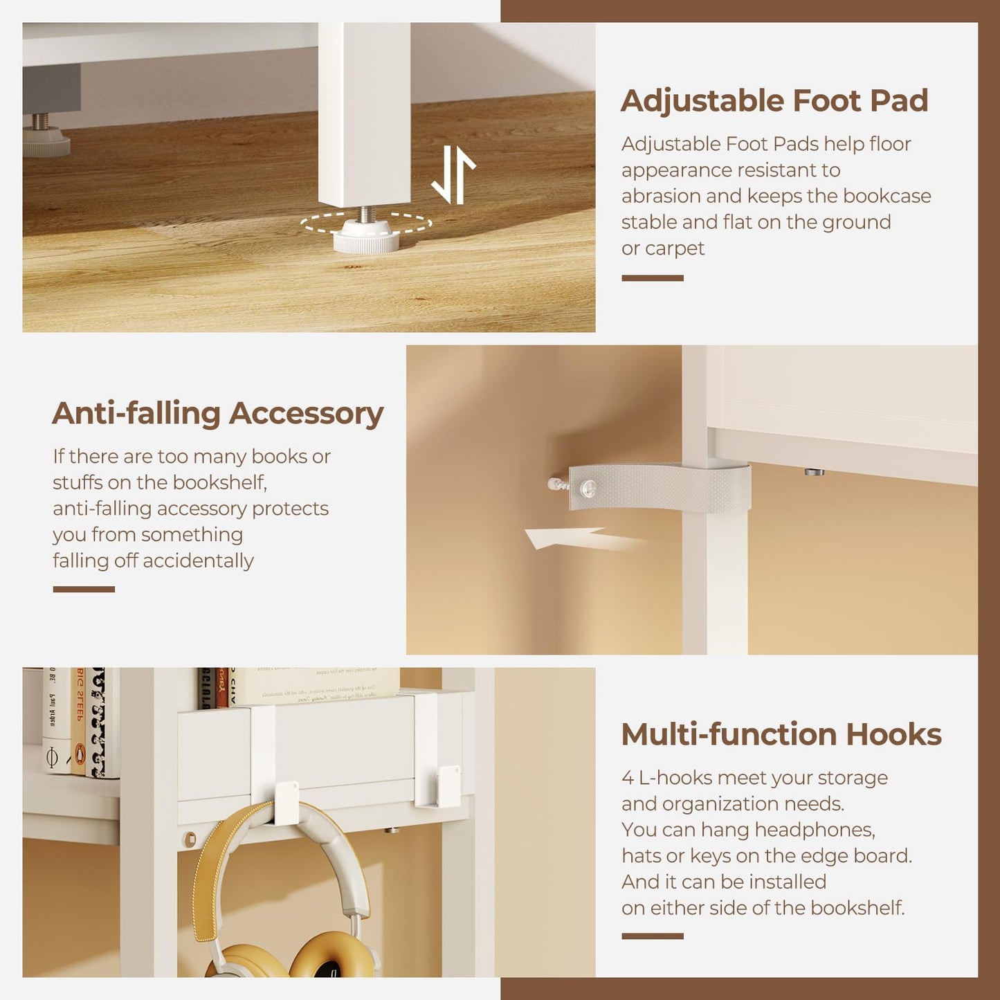 White Bookshelf