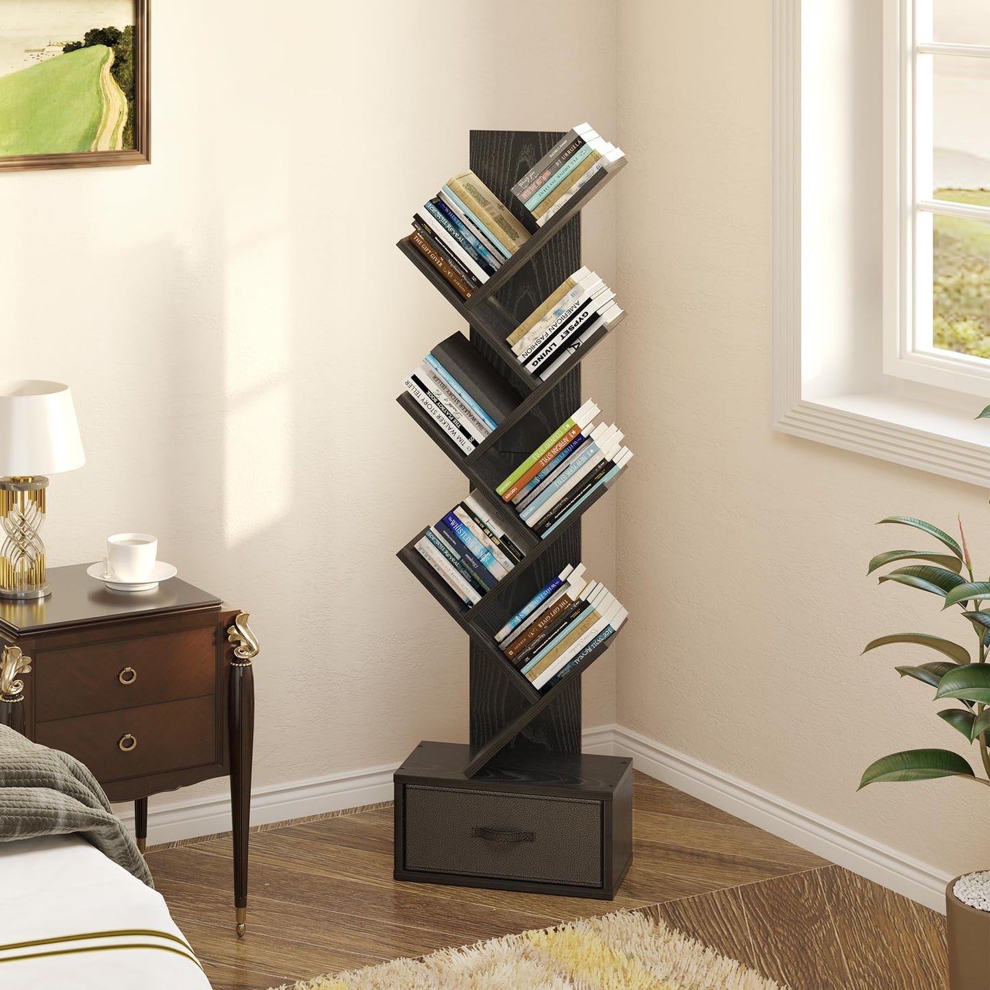 Black Bookshelf