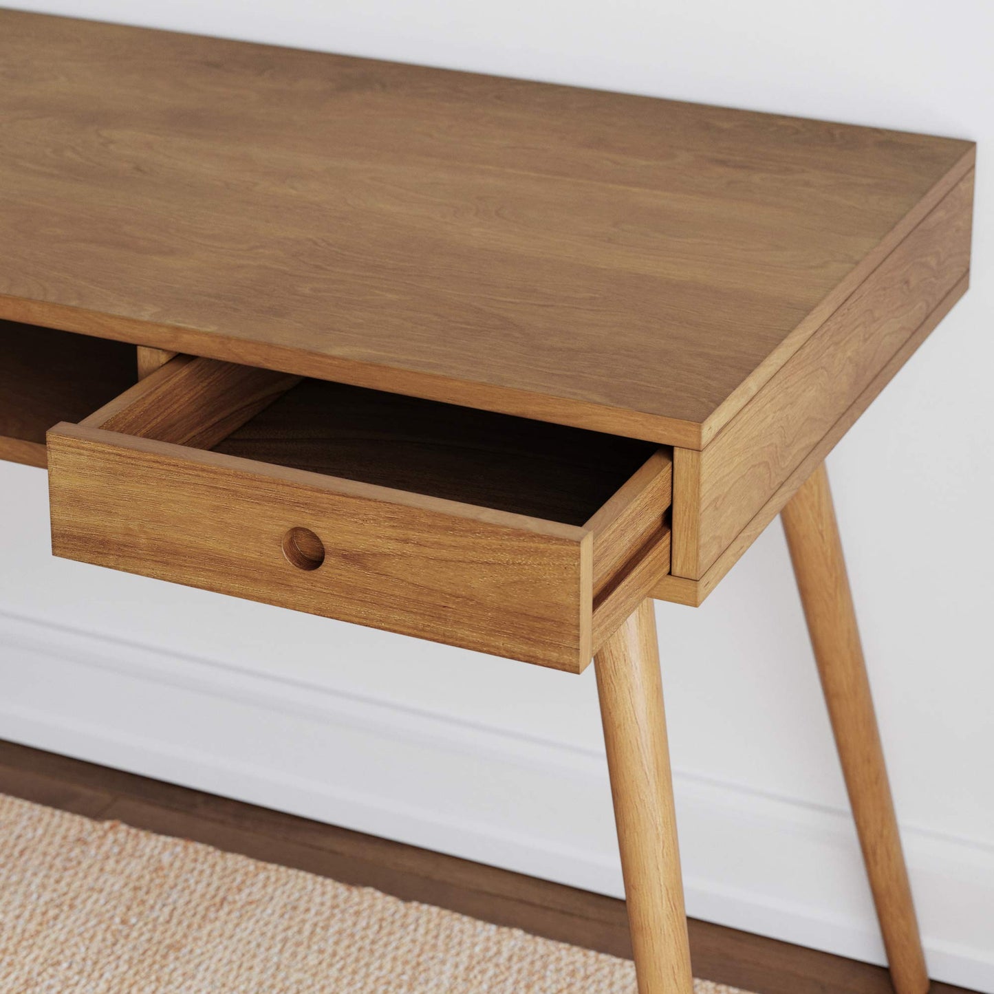 Walnut Computer or Laptop Desk