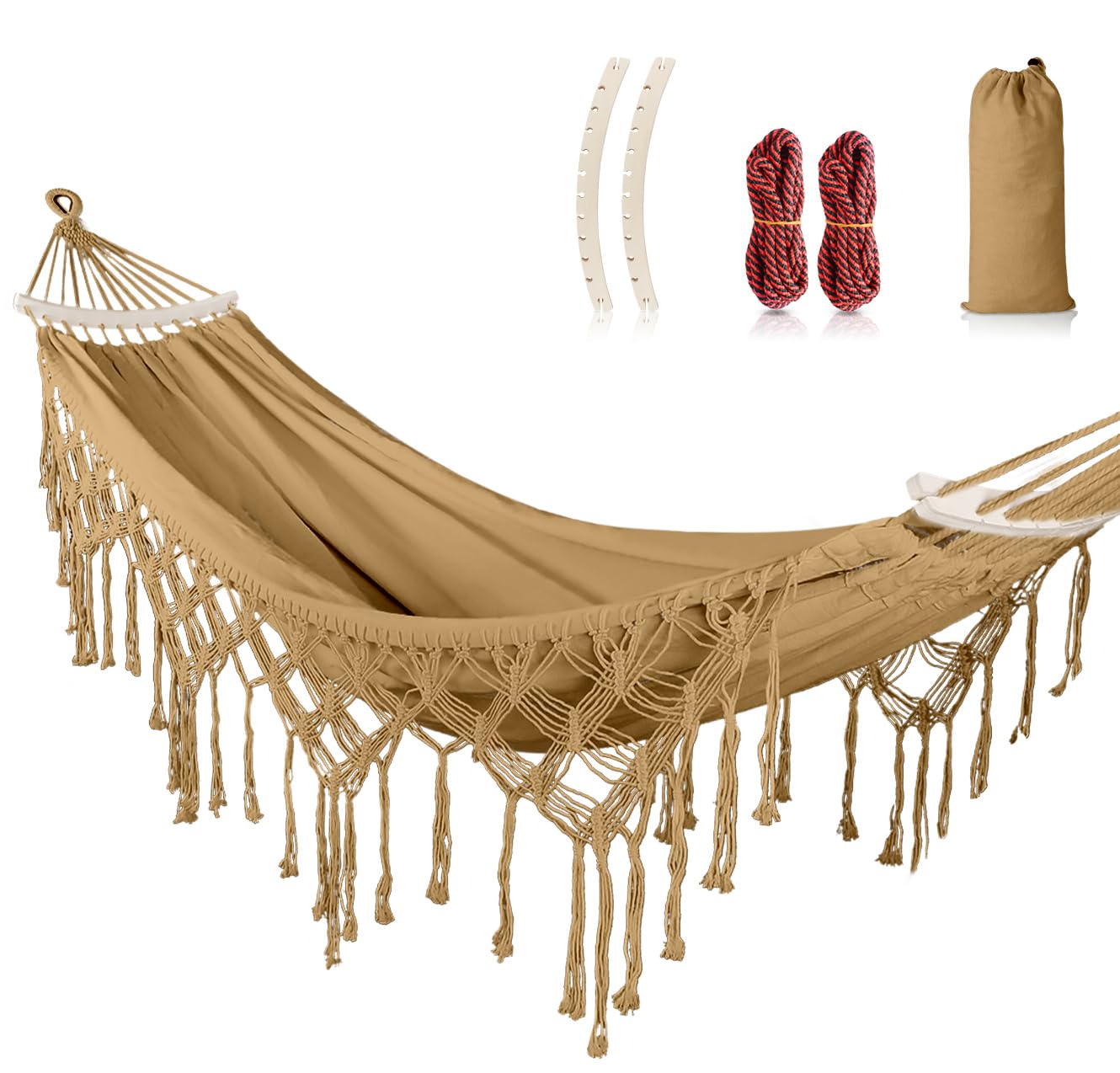 Backyard Hammock with Tassels