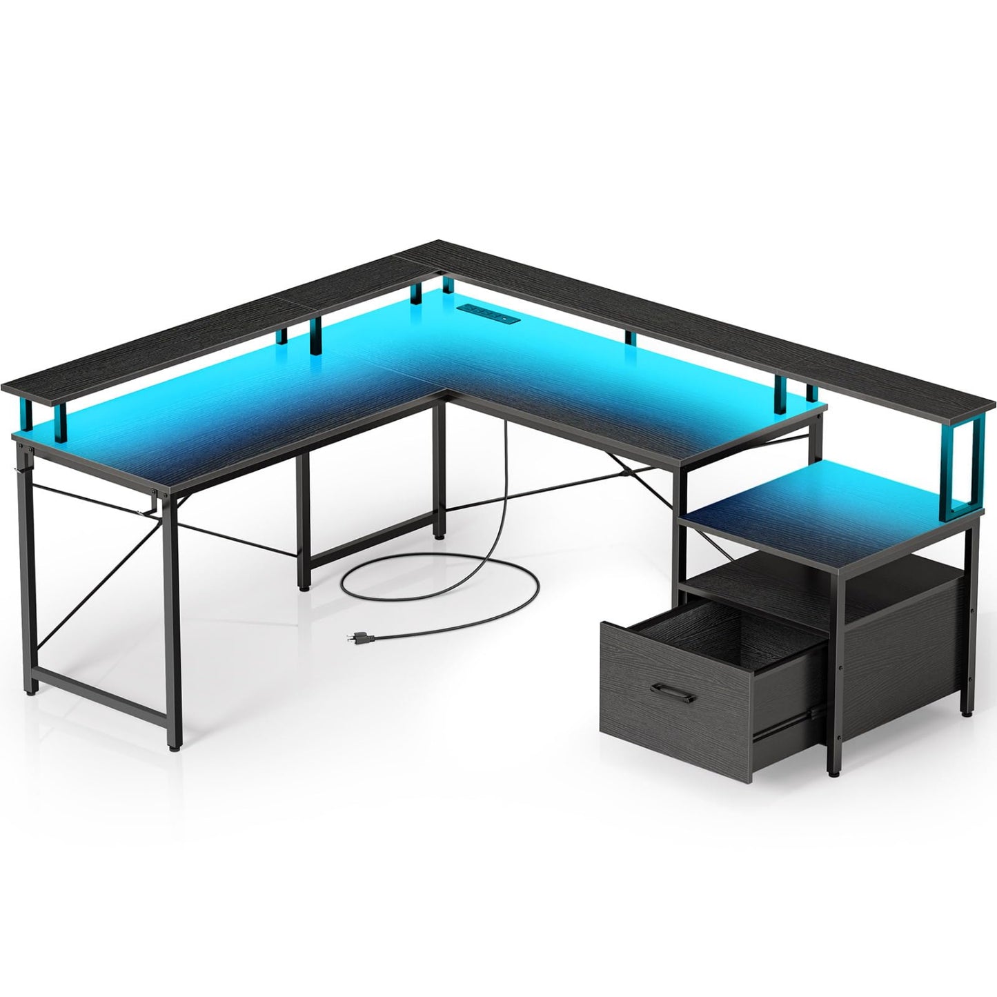 Black Computer Desk