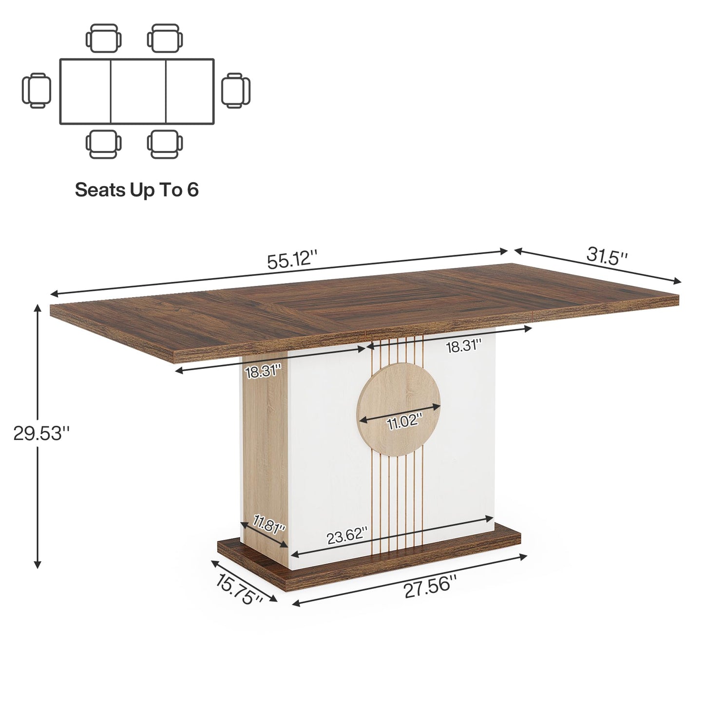 Rectangular Dining Table