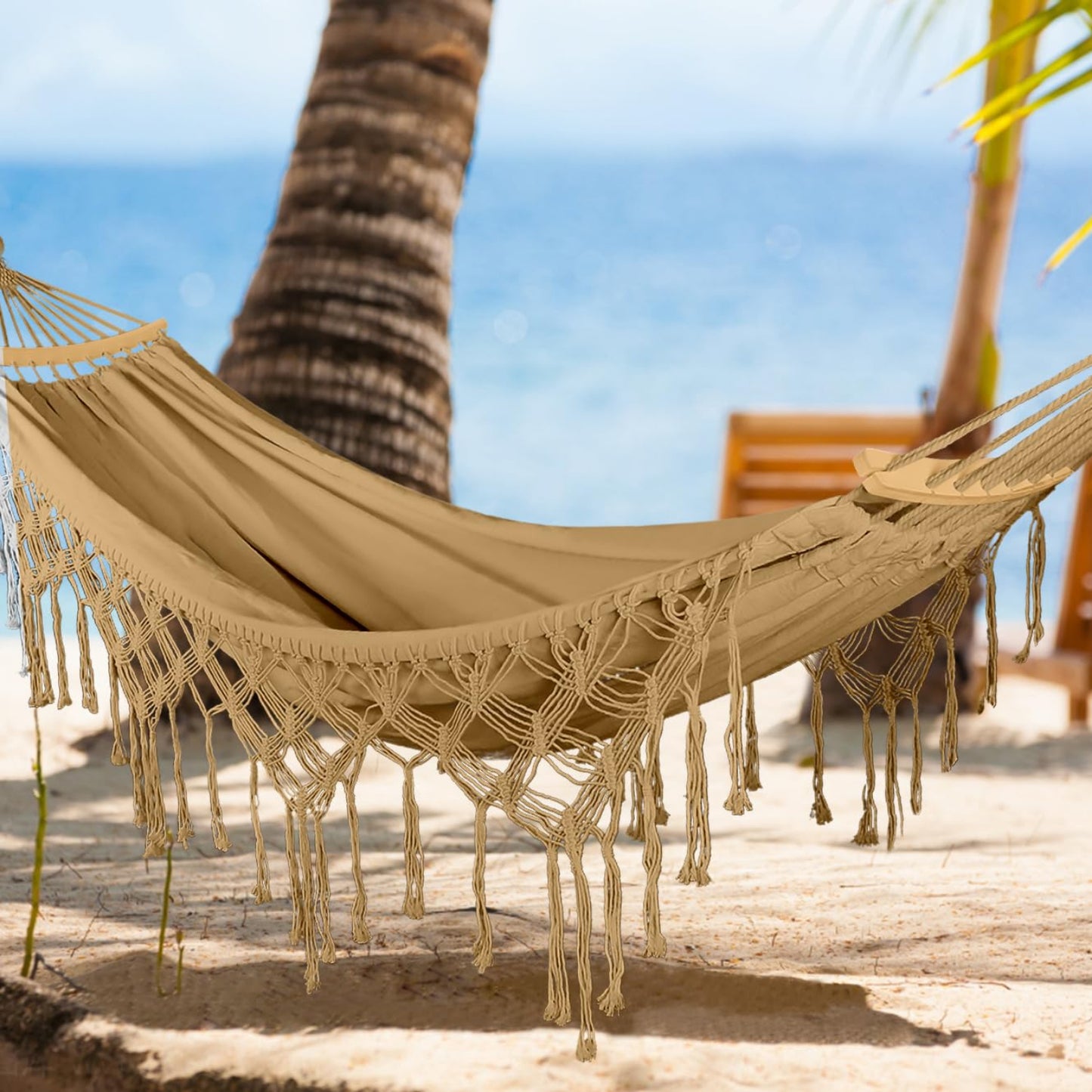 Backyard Hammock with Tassels
