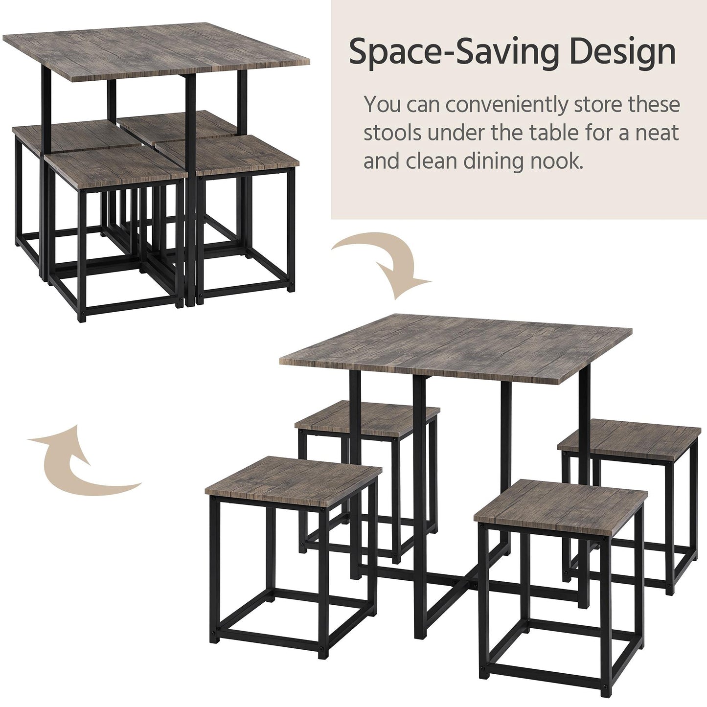 Industrial Style Dining Table
