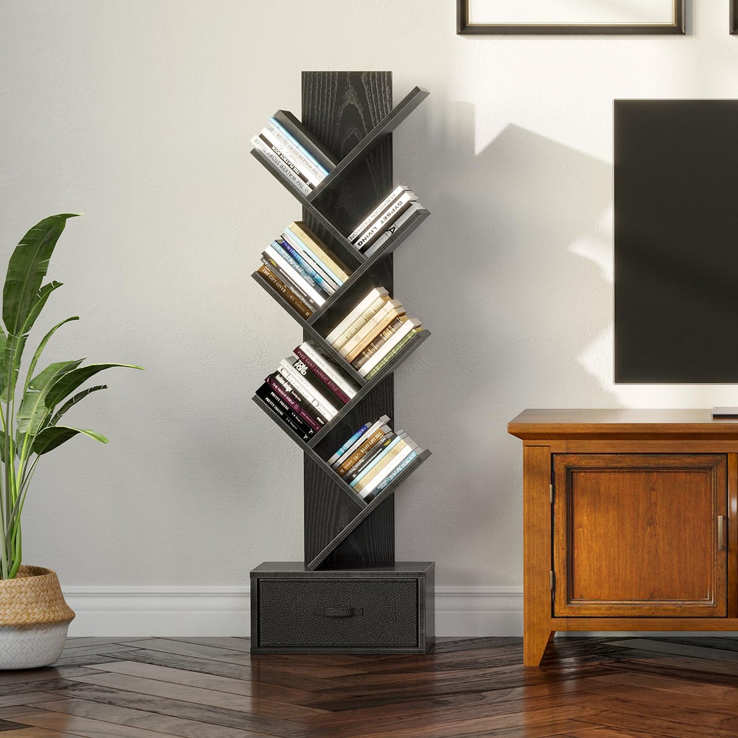Black Bookshelf