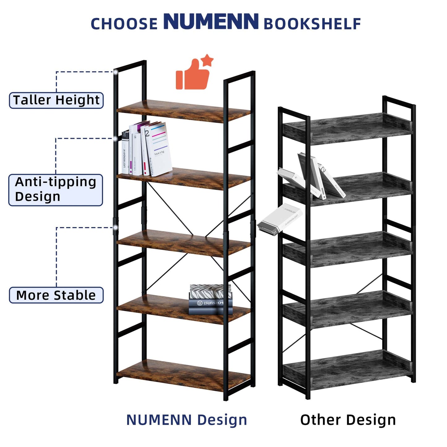 Vintage Bookshelf