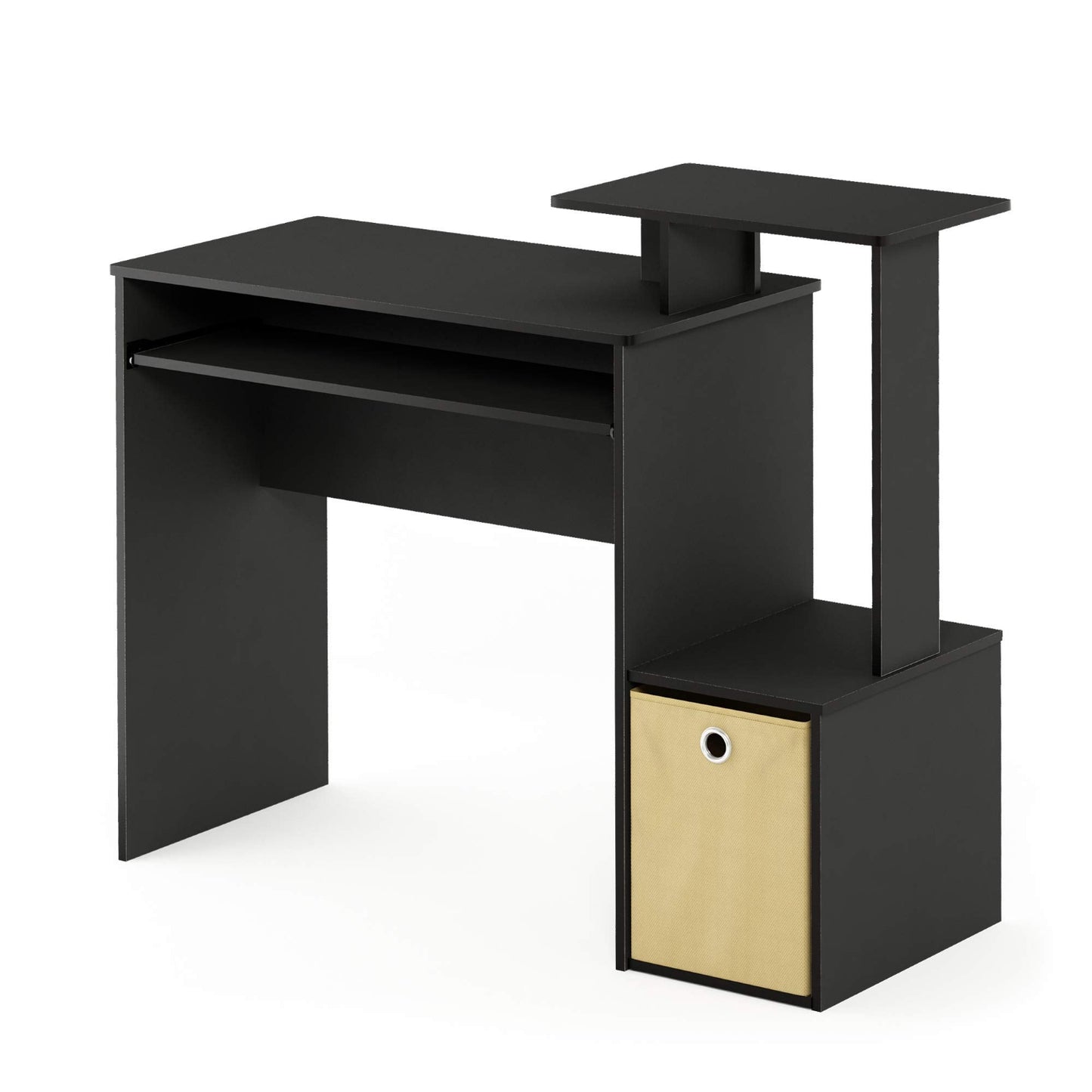 Black/Brown Computer Desk