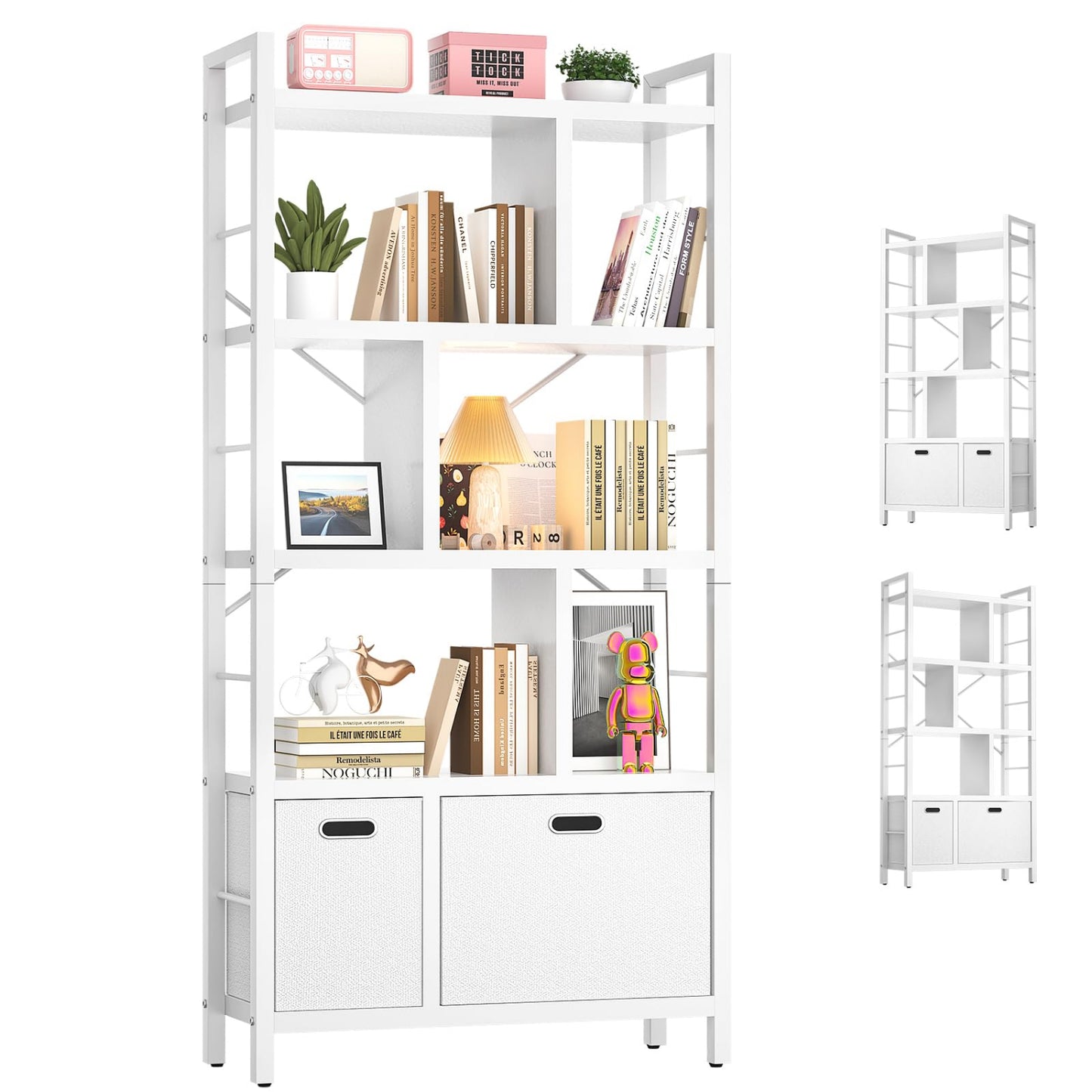 White Book Shelf