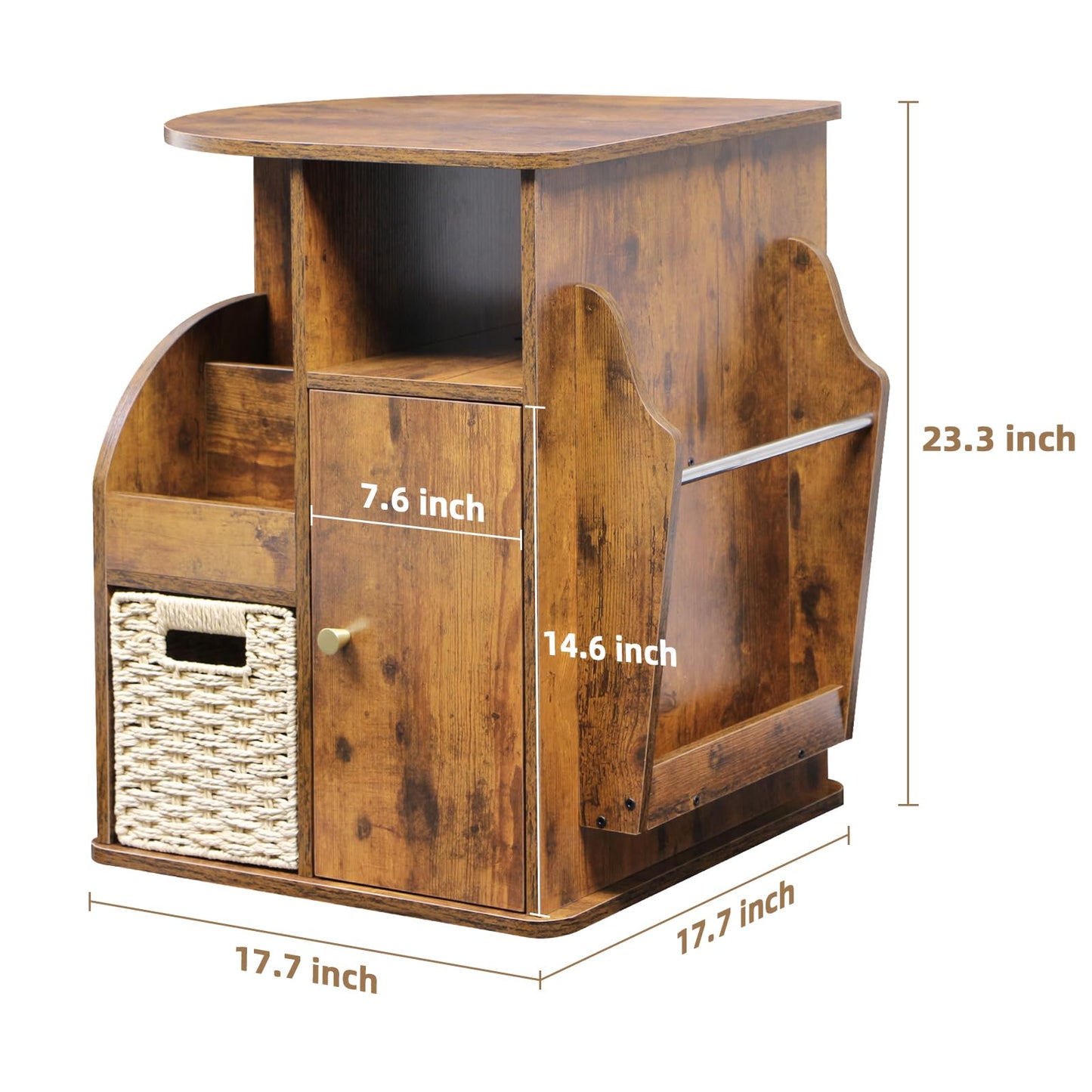 End Table with Storage