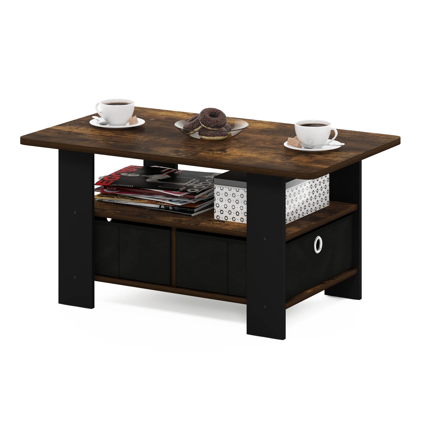 Coffee Table with Bin Drawer