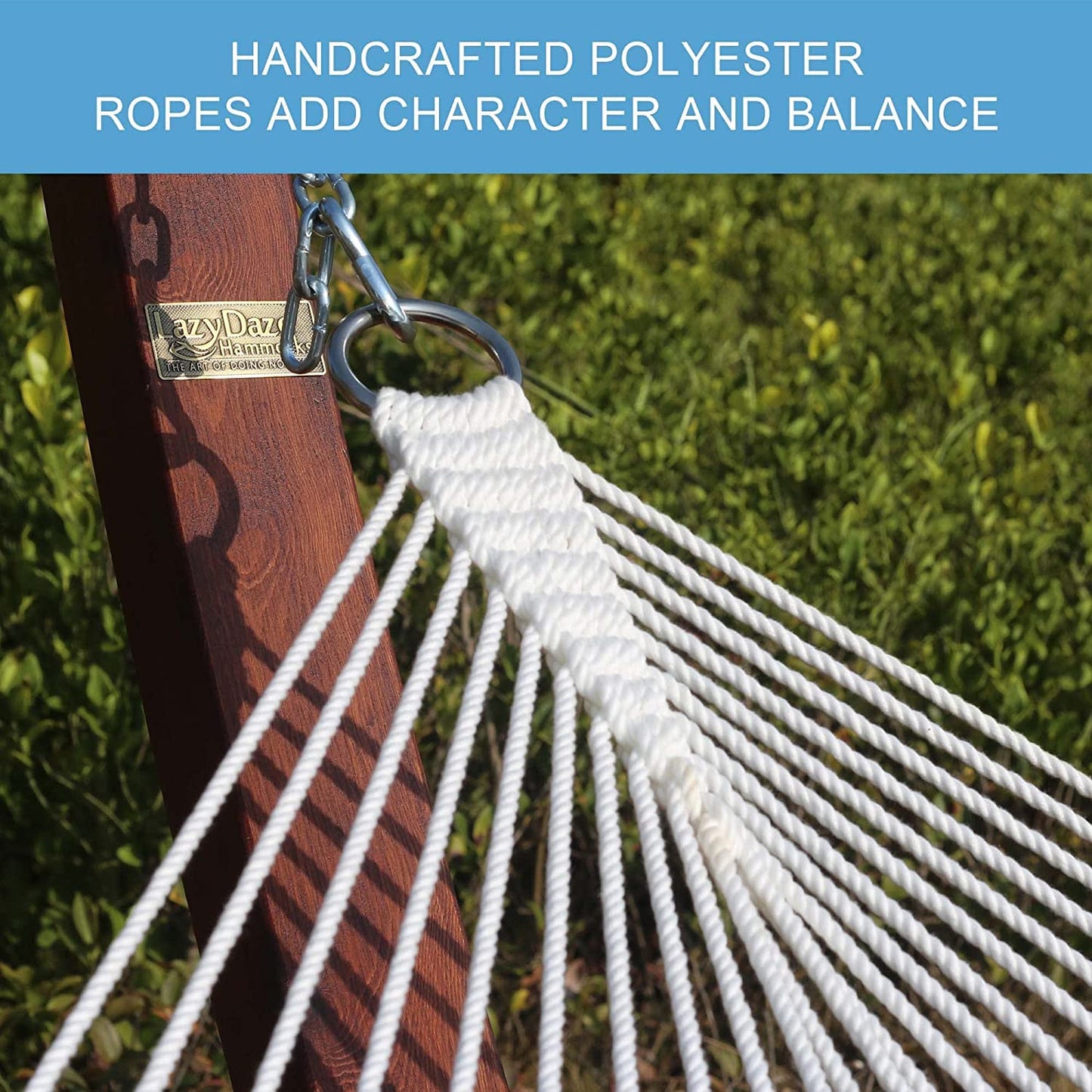 12 FT Double Layered Quilted Fabric Hammock