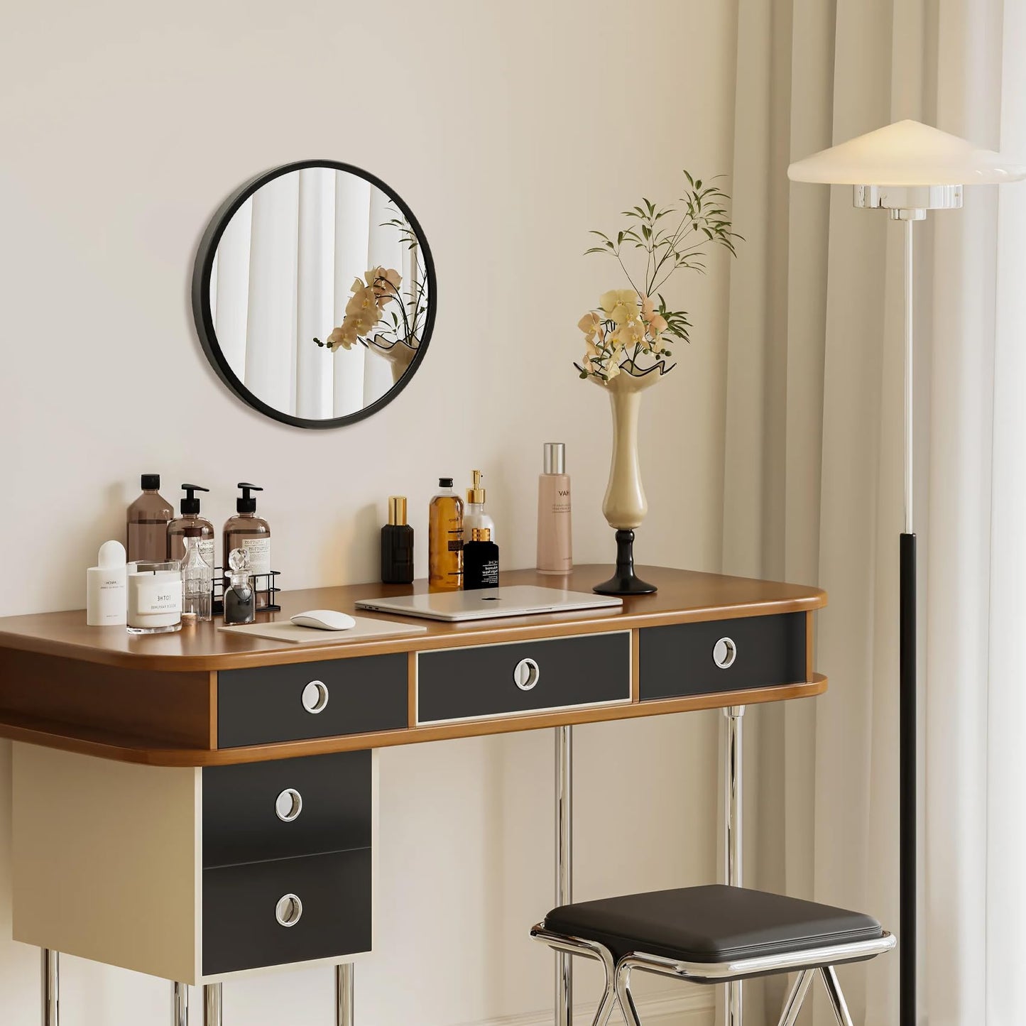 Wall Mounted Circle Mirror