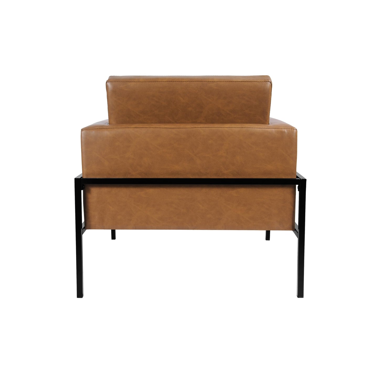 Modern Metal Frame Accent Chair