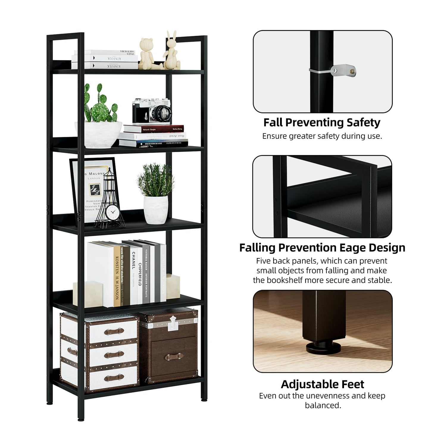 Black Bookshelf