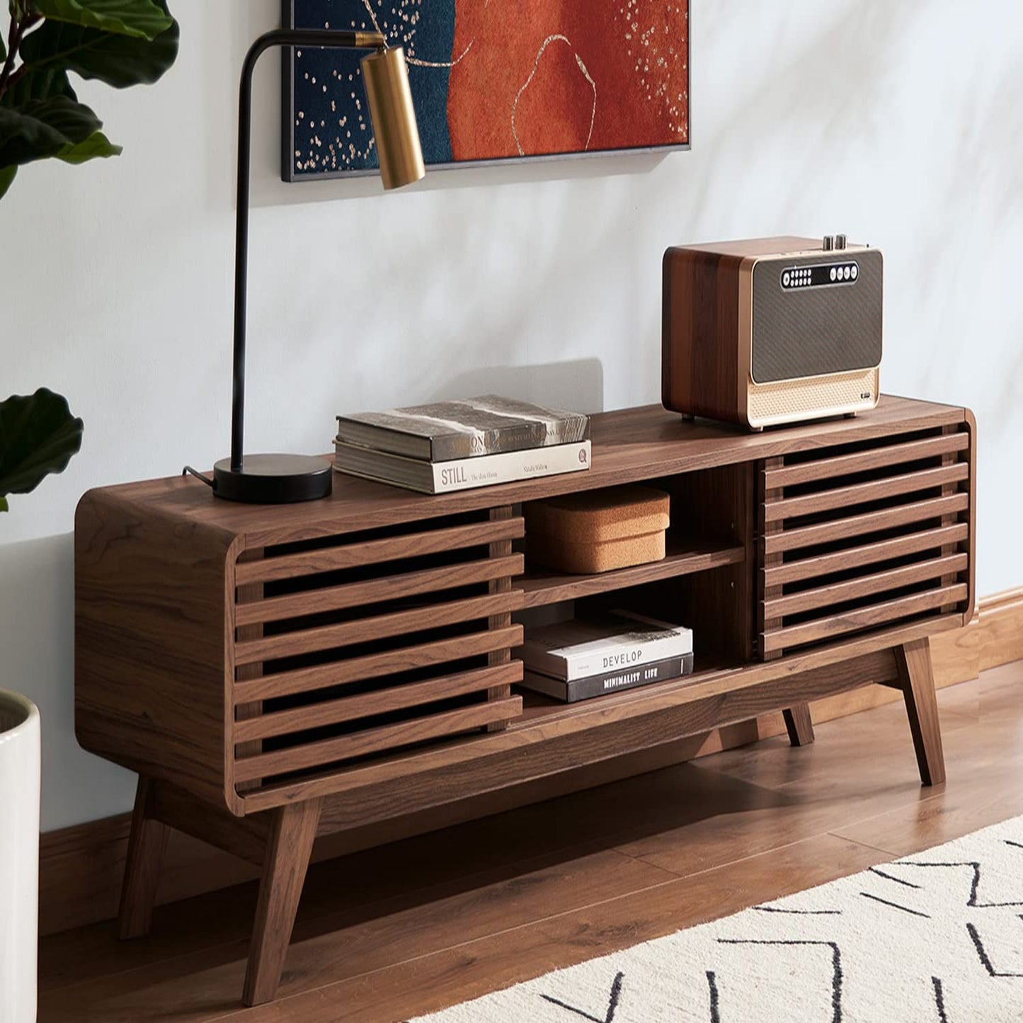 Walnut - 55/60/65 inch TV Stand