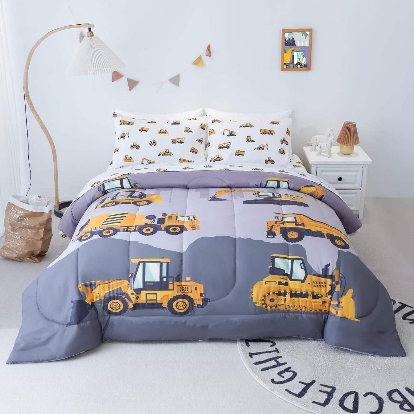 3D Fun Design Comforter Set