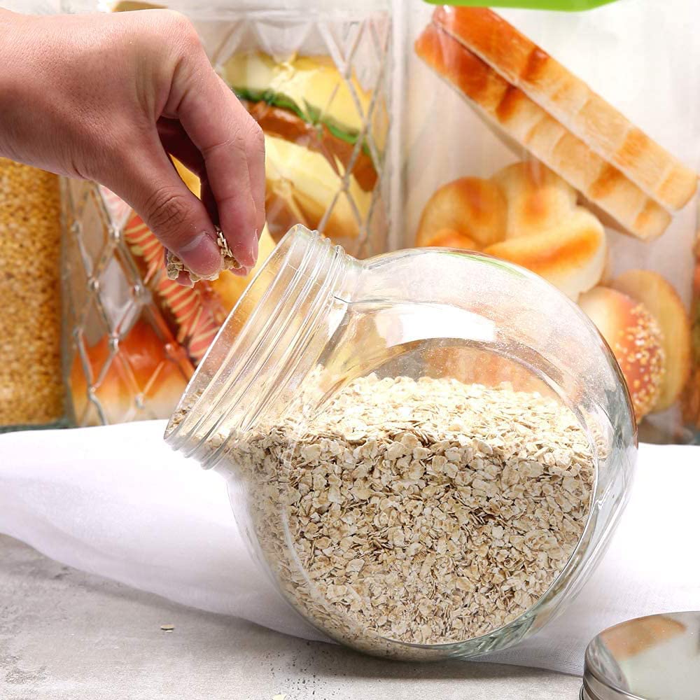 Glass Cookie Jars for Kitchen Counter