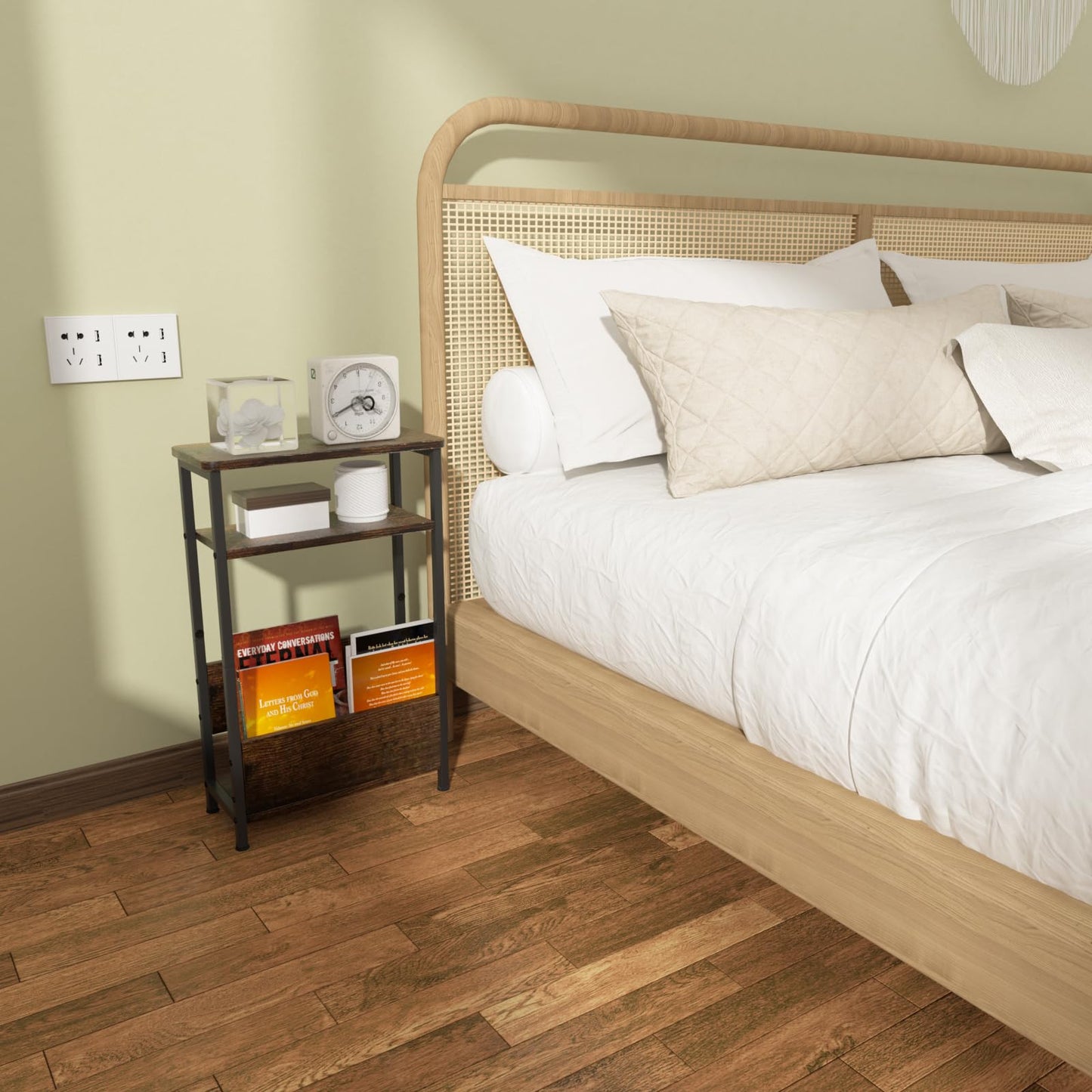 3 Tier Side Table for Small Spaces