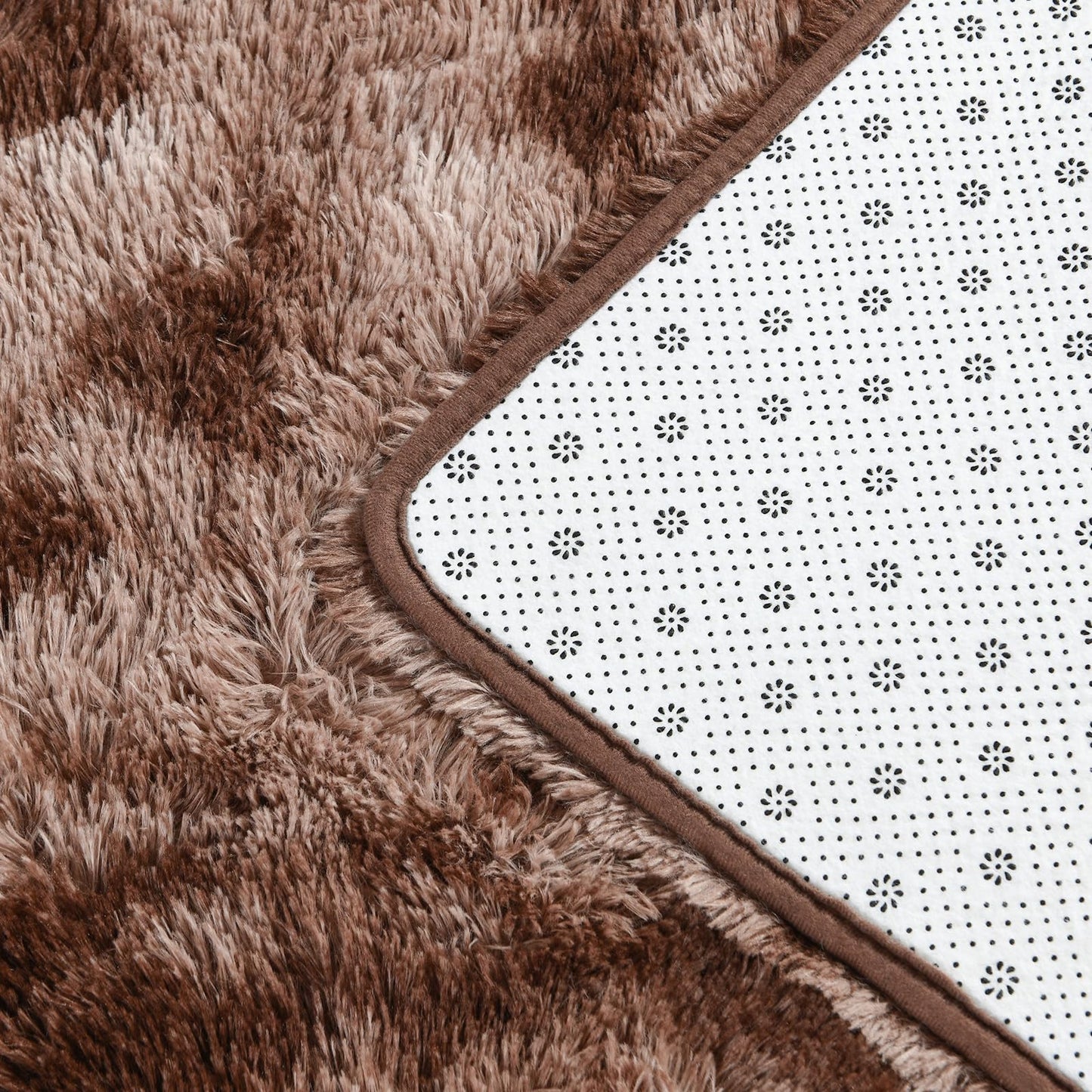 dyed Coffee Area Rugs