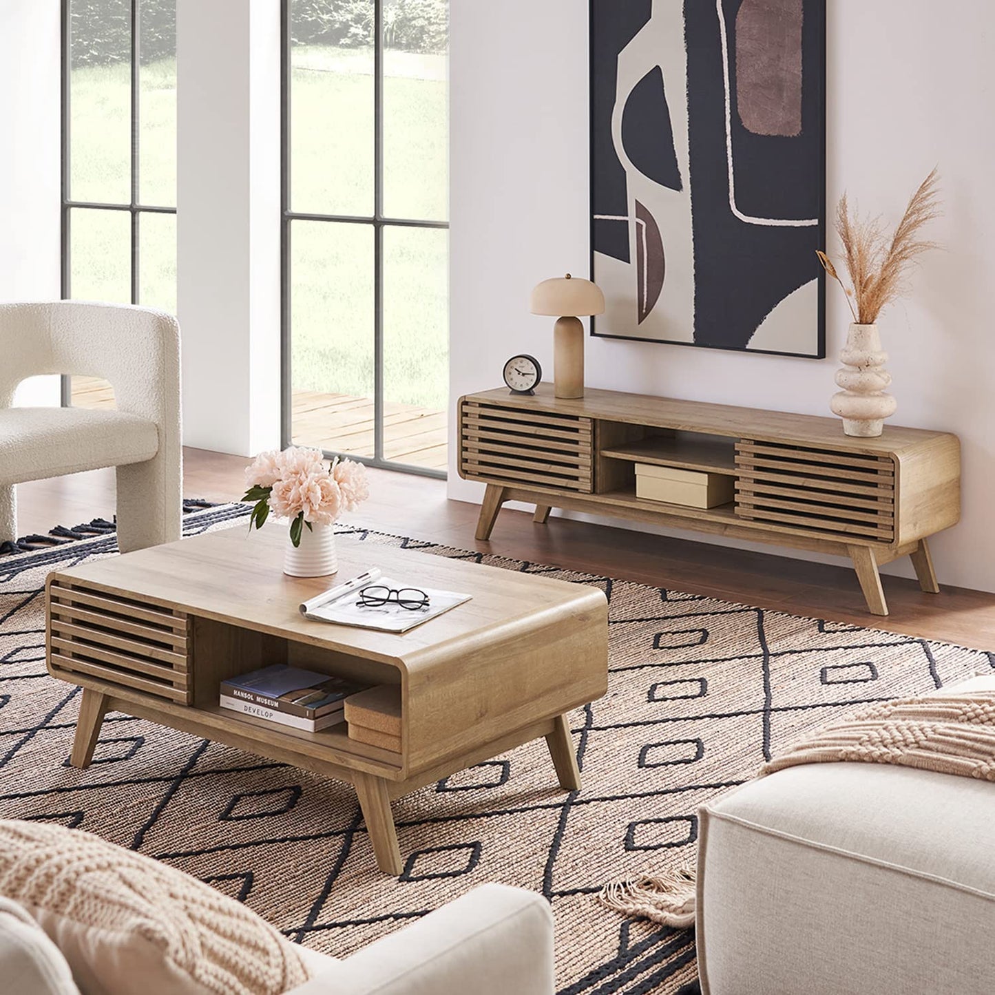 TV Stand, Mid-Century Modern