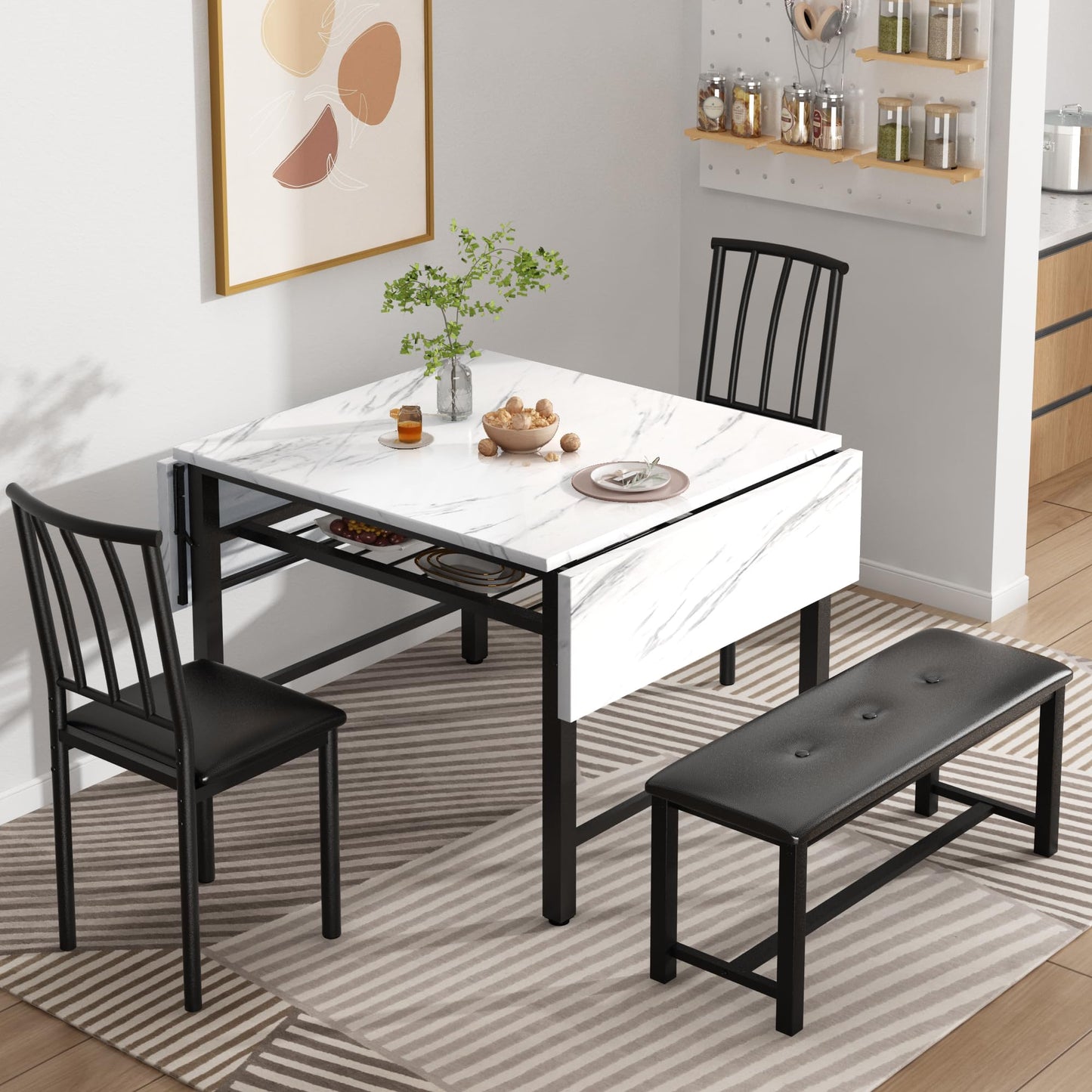 Marble White Dining Table