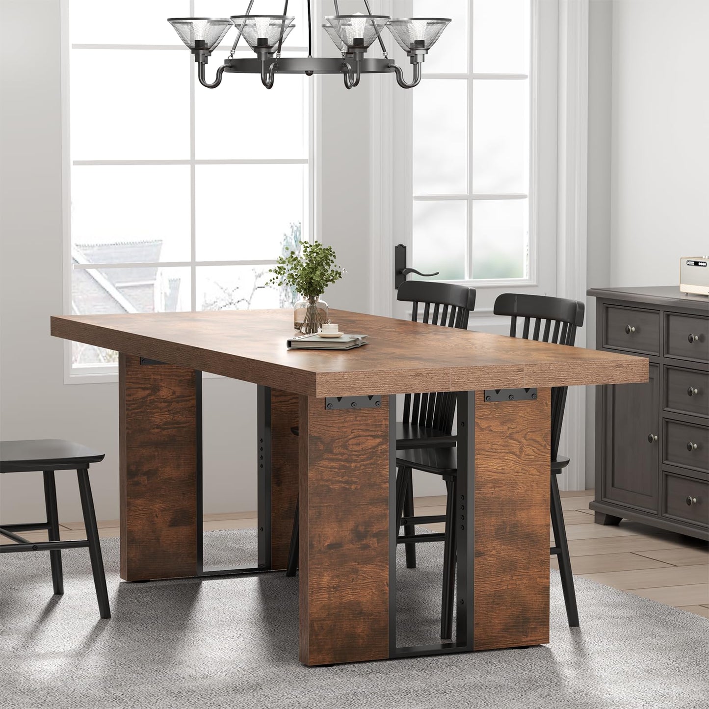 Spacious Dining Table for 6-8 People