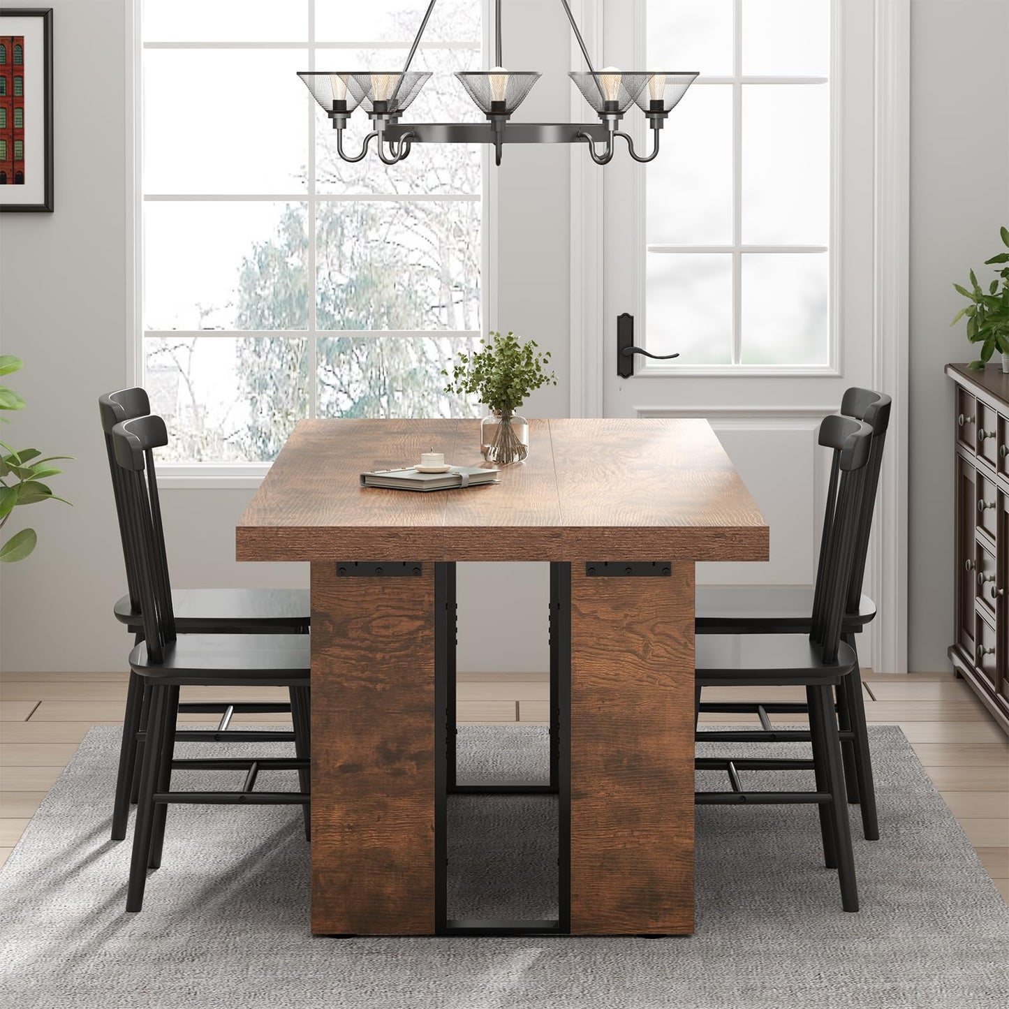 Spacious Dining Table for 6-8 People