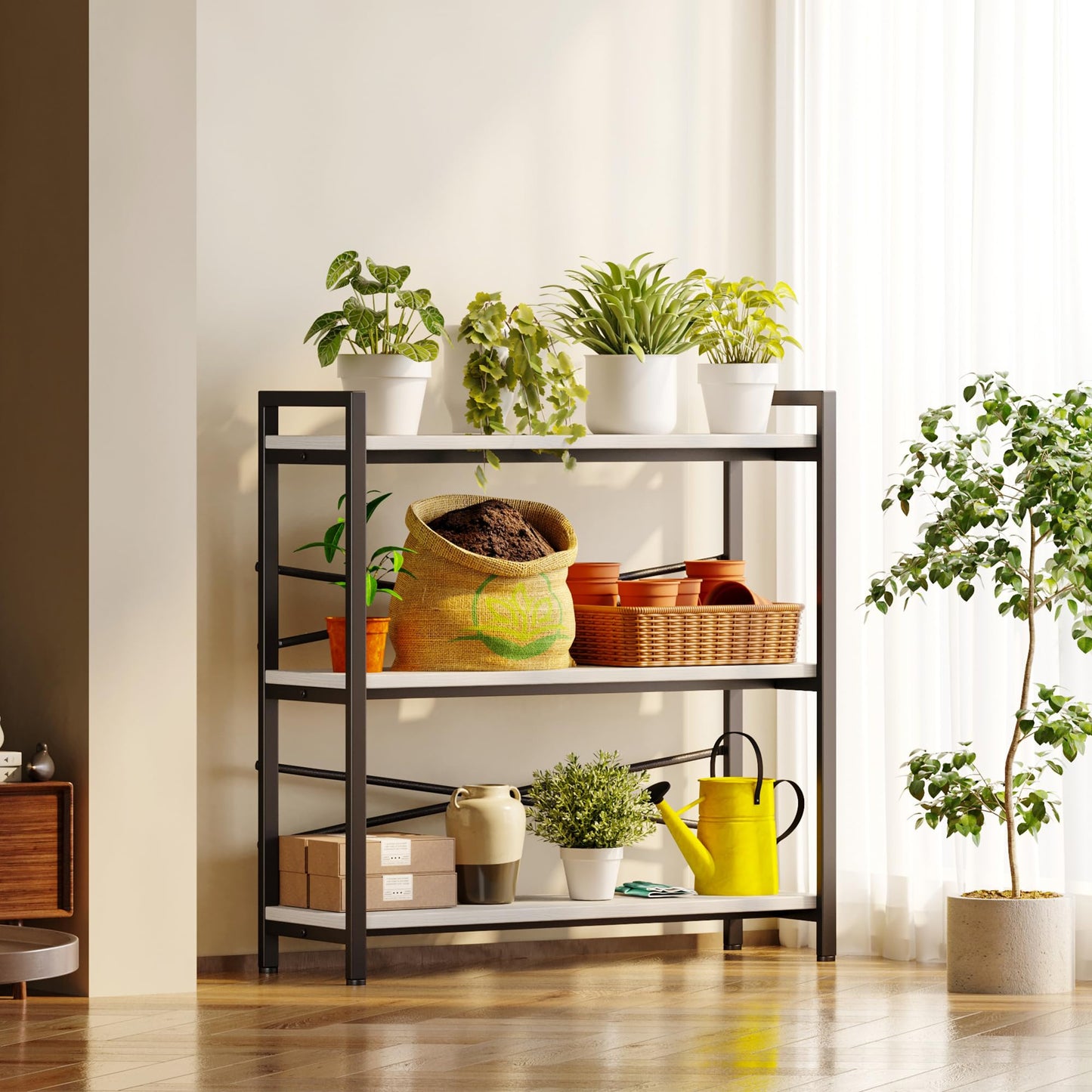 White Bookshelf
