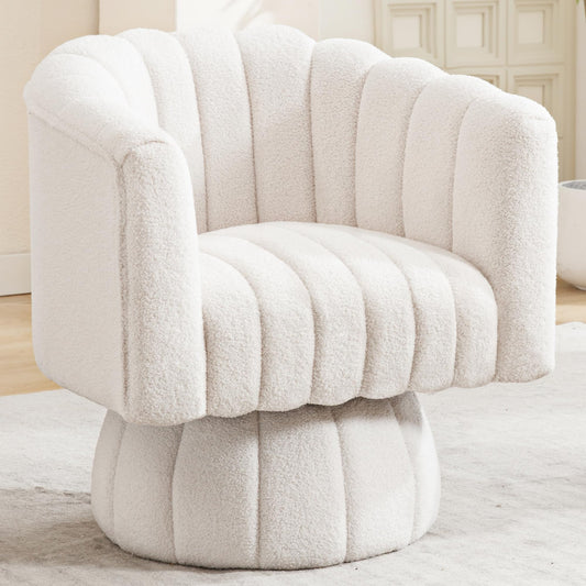 Cute Comfy Small Round 360° Arm Chair
