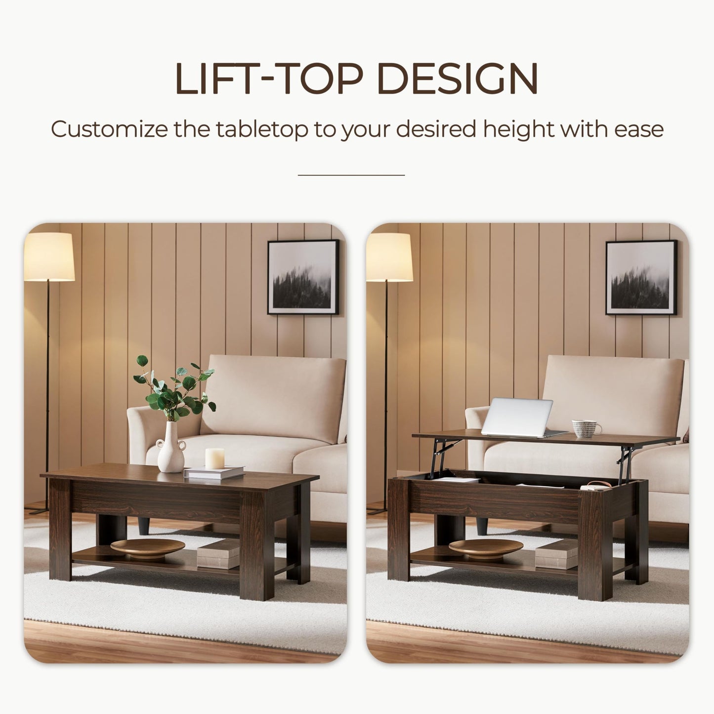 Celia Lift Top Coffee Table