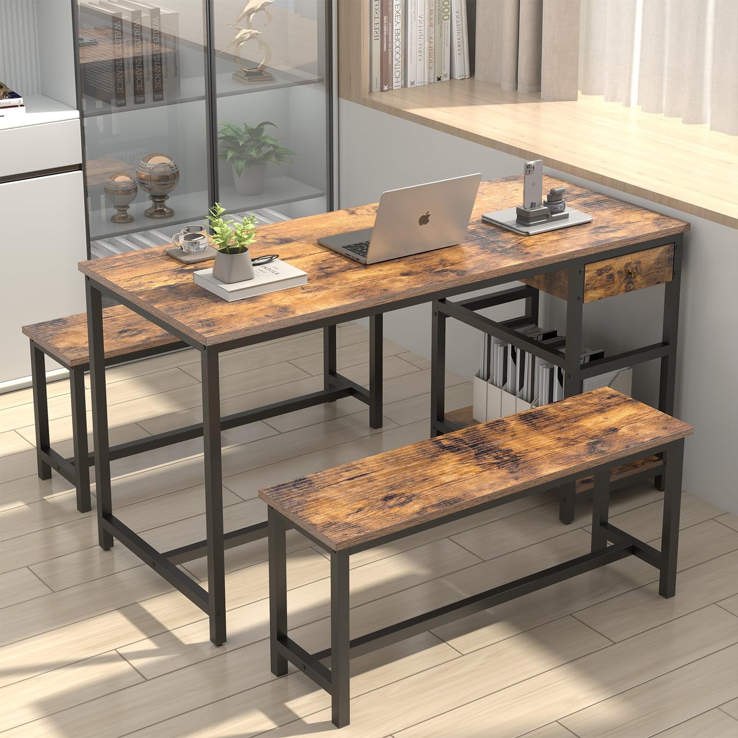 Brown Dining Table Kitchen