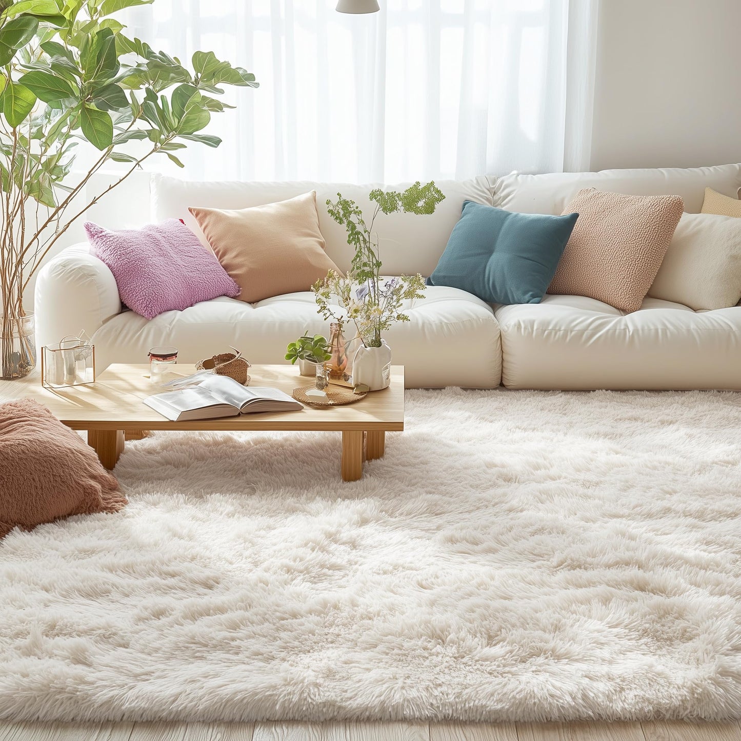 Ivory Area Rugs