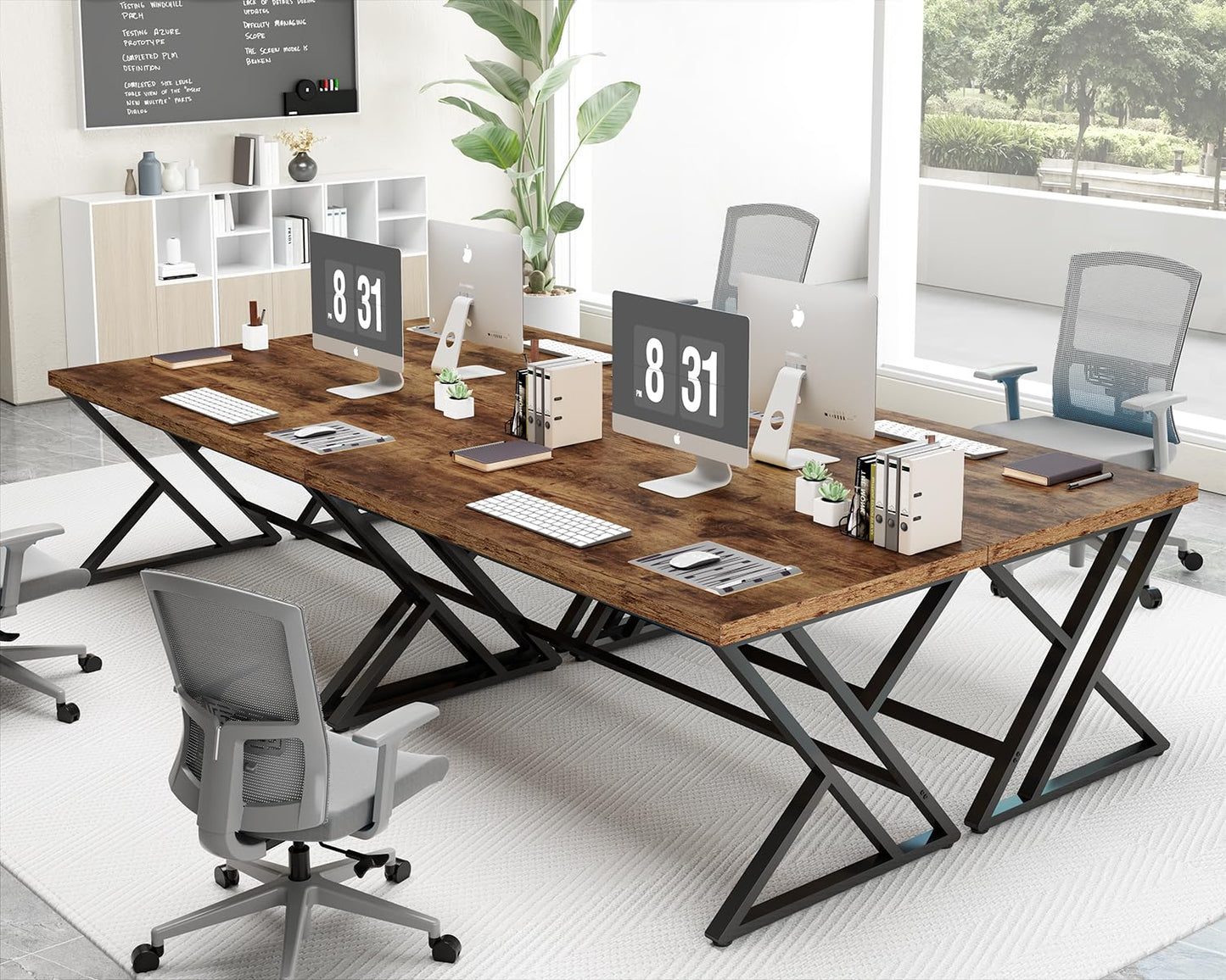 Rustic Brown Computer Desk