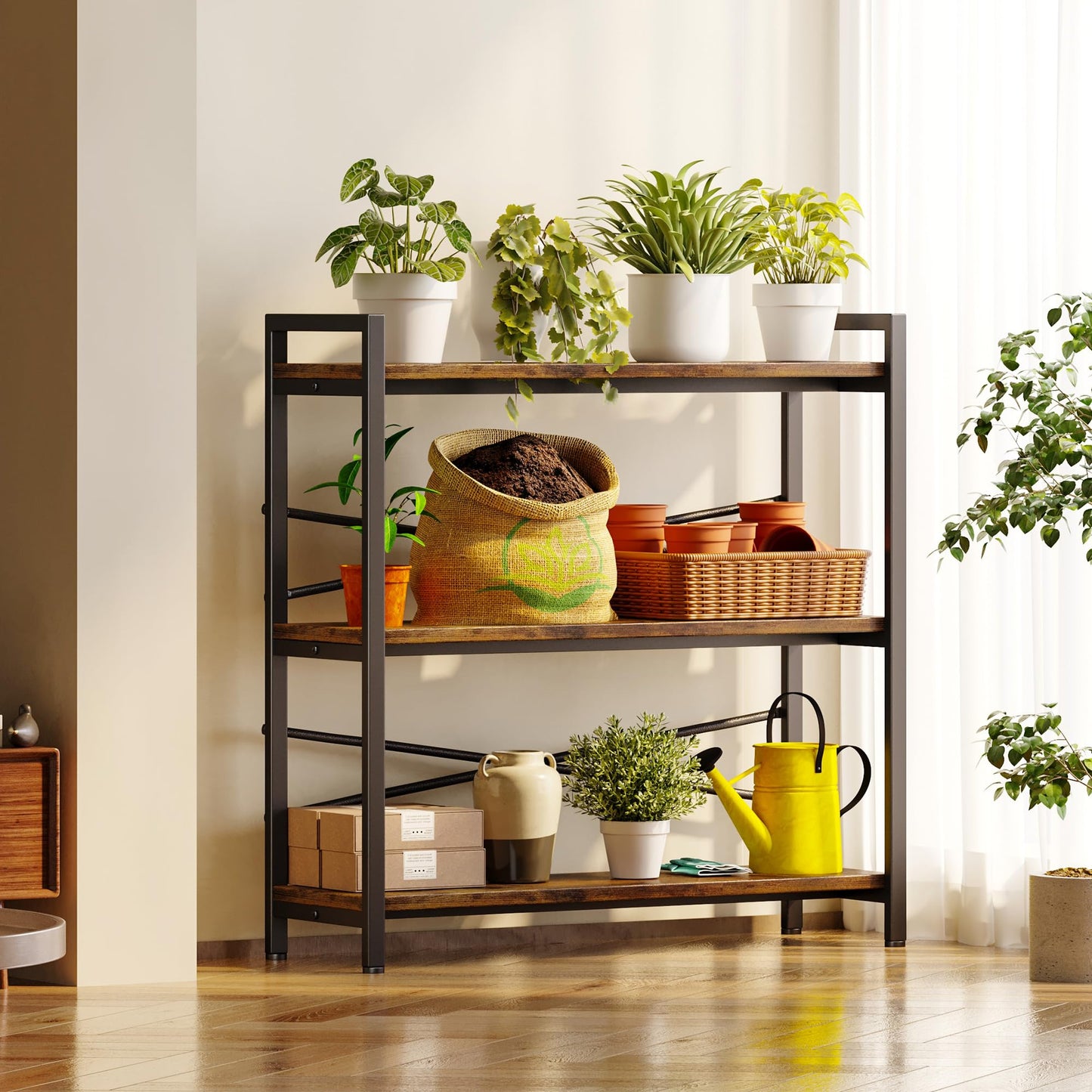 Vintage 3 Tier Bookshelf