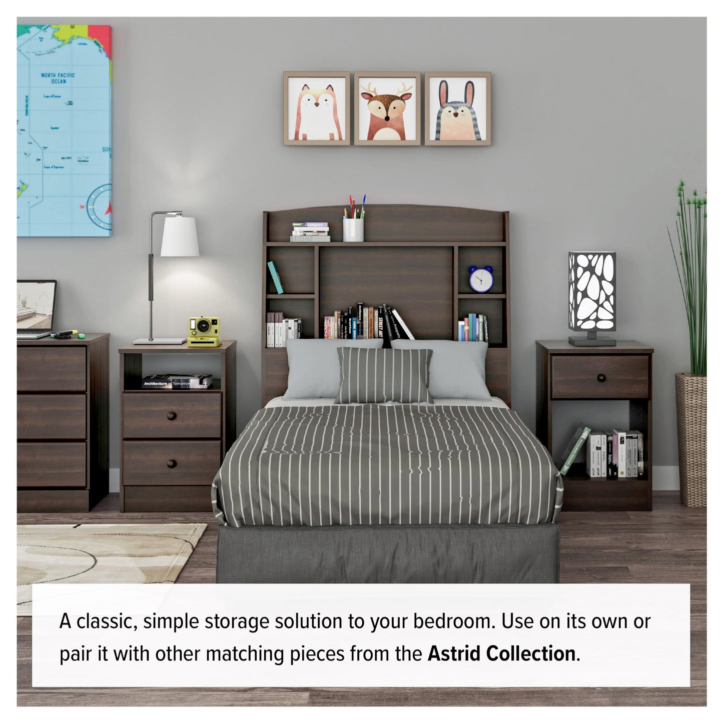 4-Drawer Dresser for Bedroom, Chest of Drawers