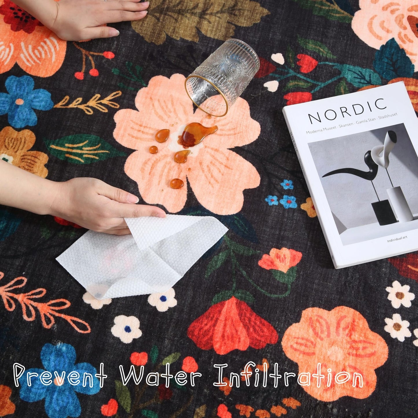 3' x 5' Modern Area Rug