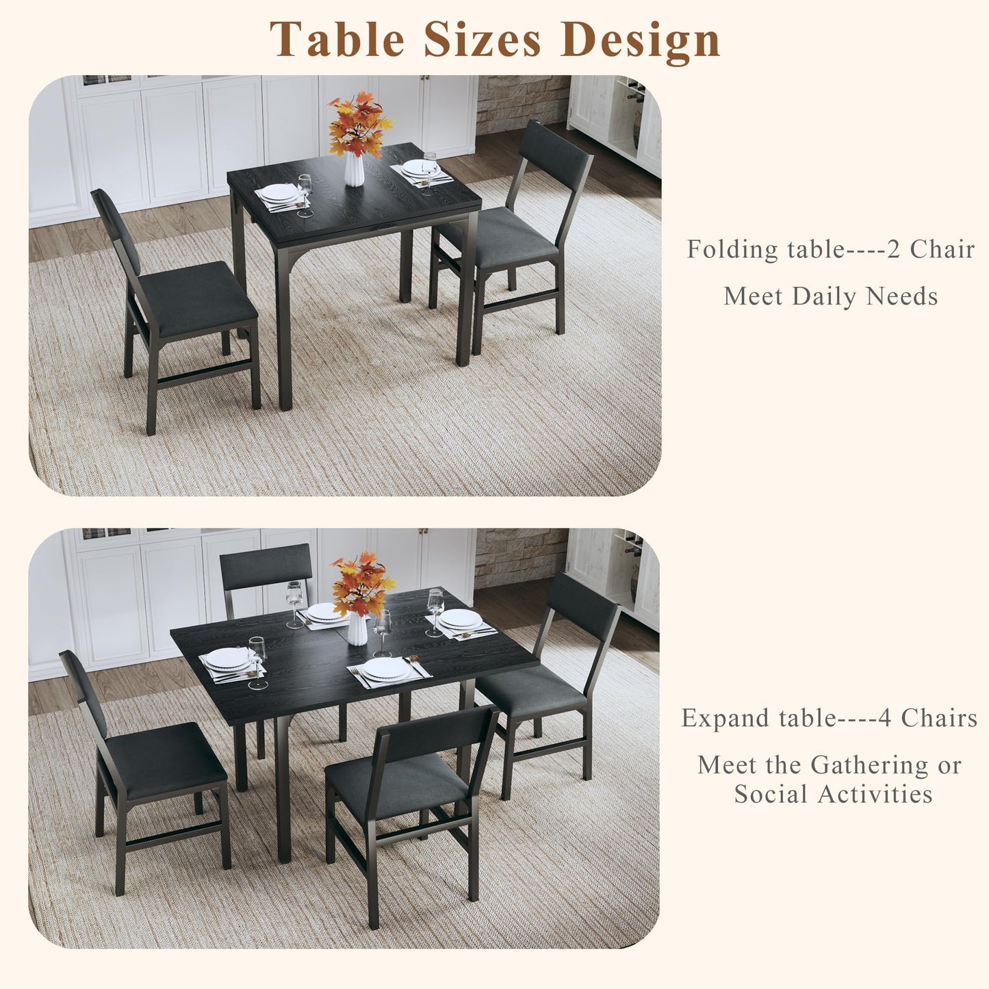 Black Dining Table