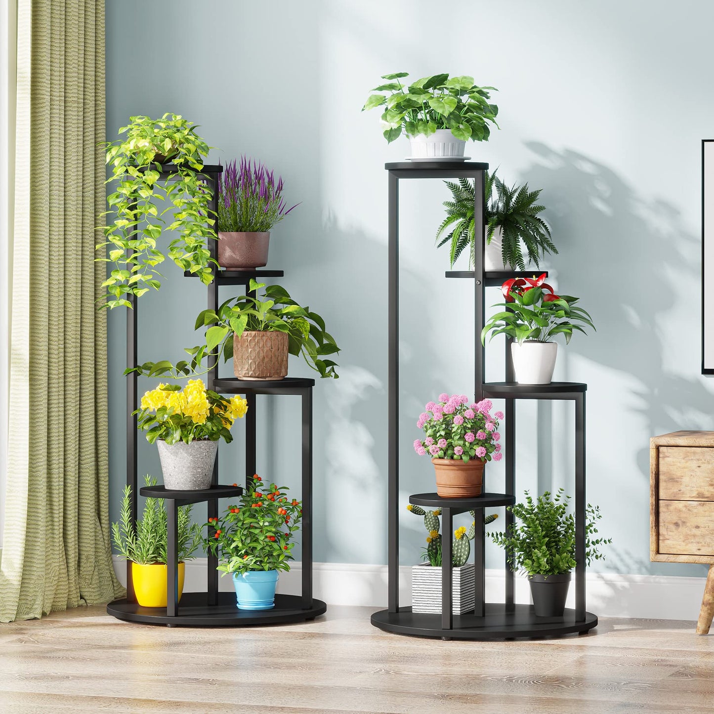 Indoor 4 - Tier Corner Plant Stand