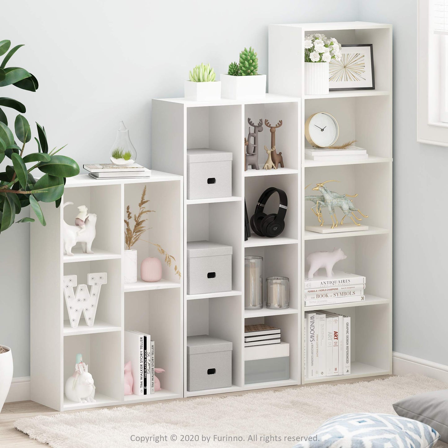 White Bookcase / Book / Storage