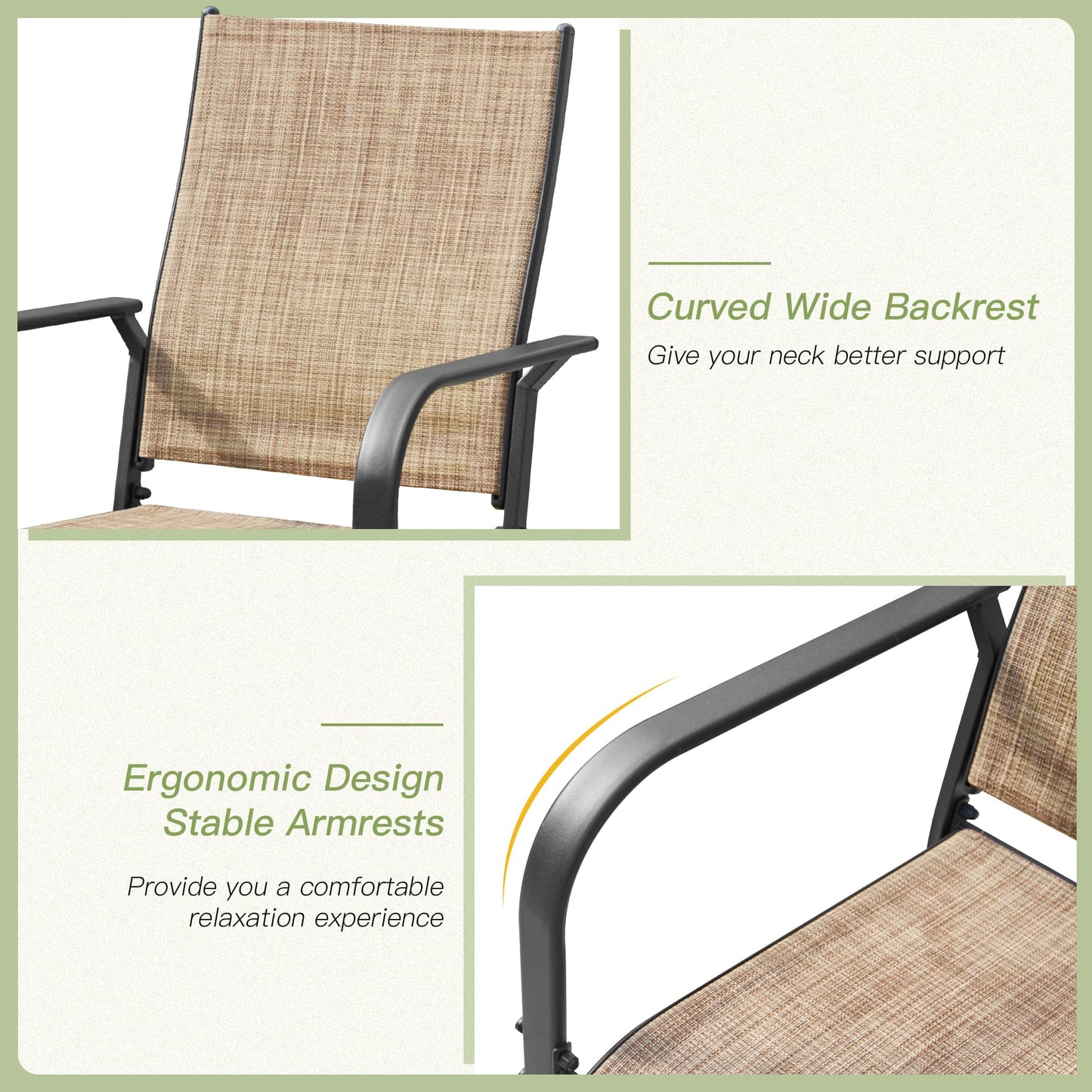 Outdoor Table and Chairs Set for 4