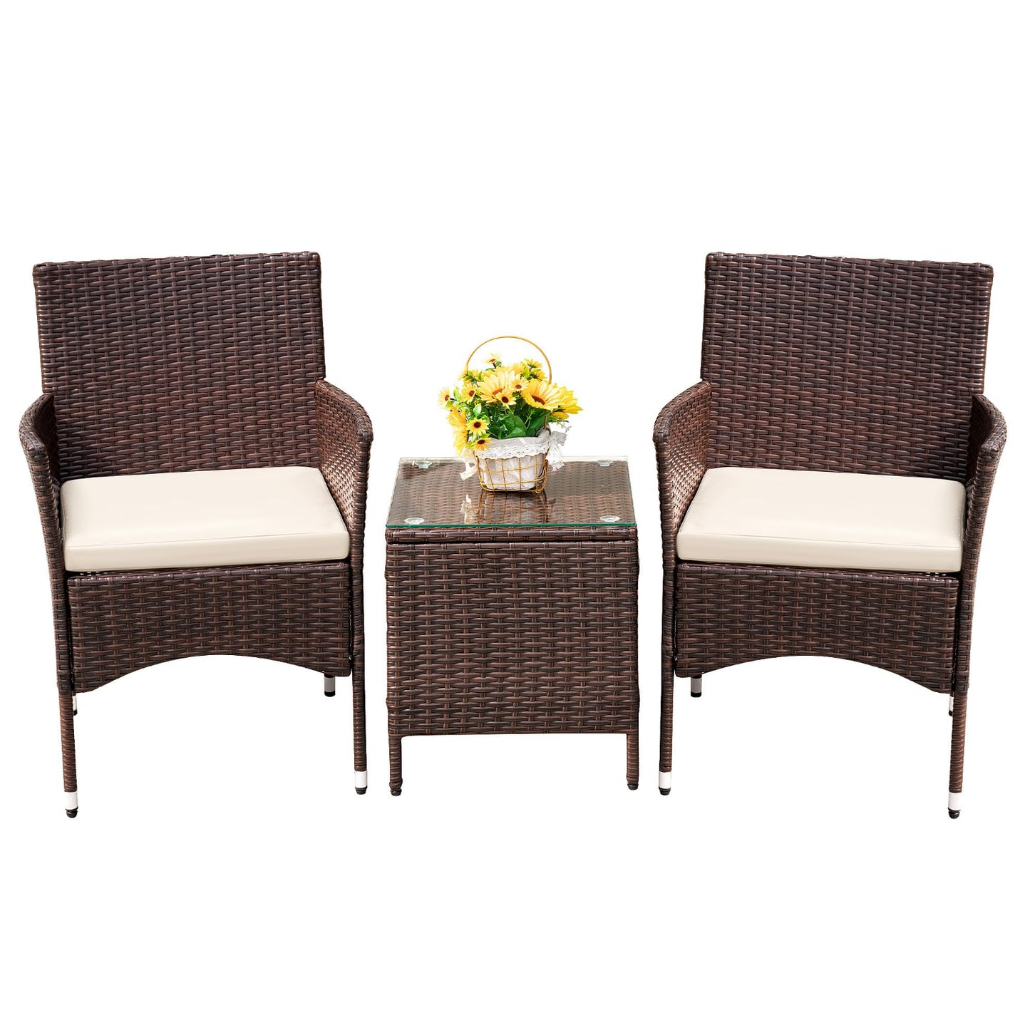 3 Pieces Patio Porch Furniture Sets