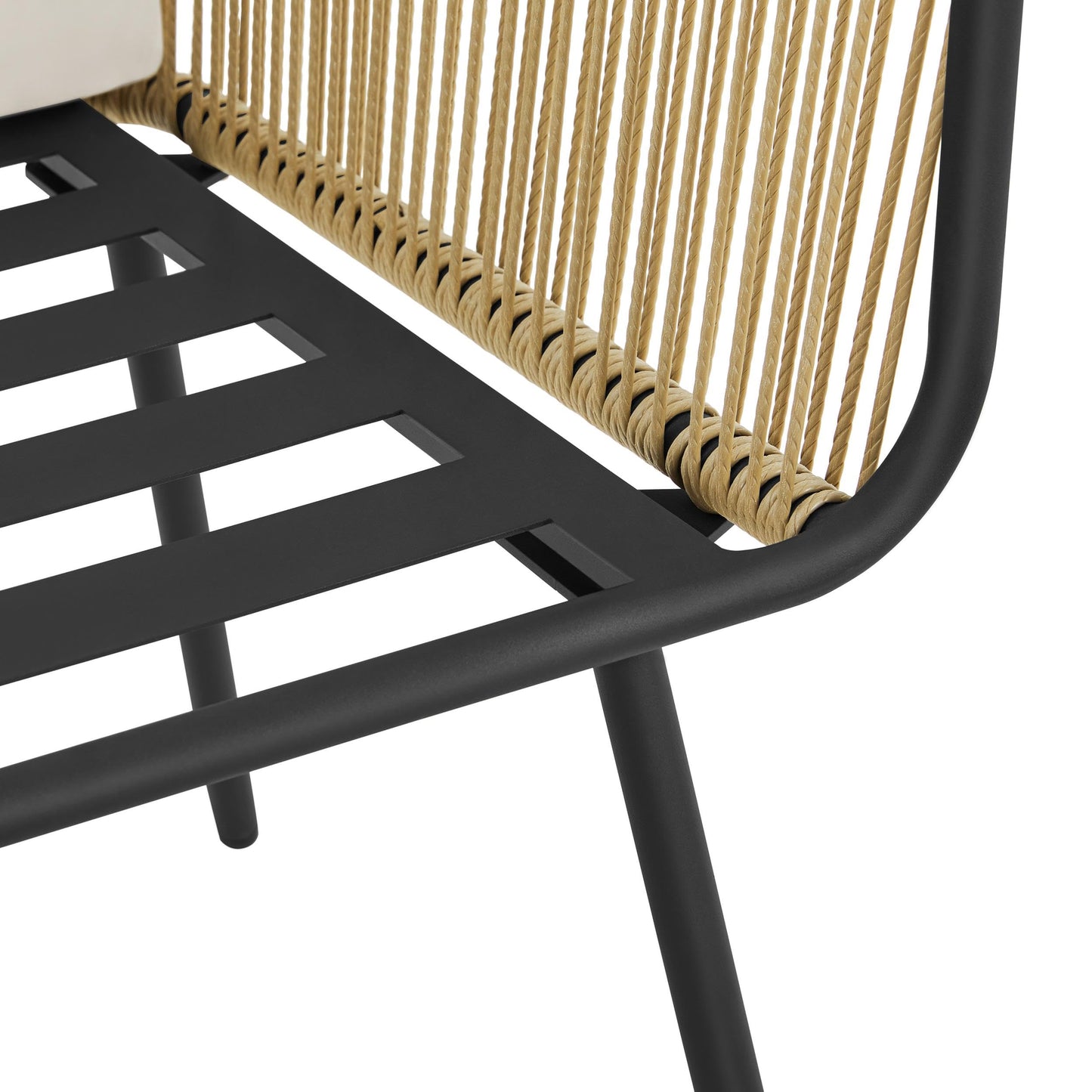 3 Piece Patio Rattan Bistro Set
