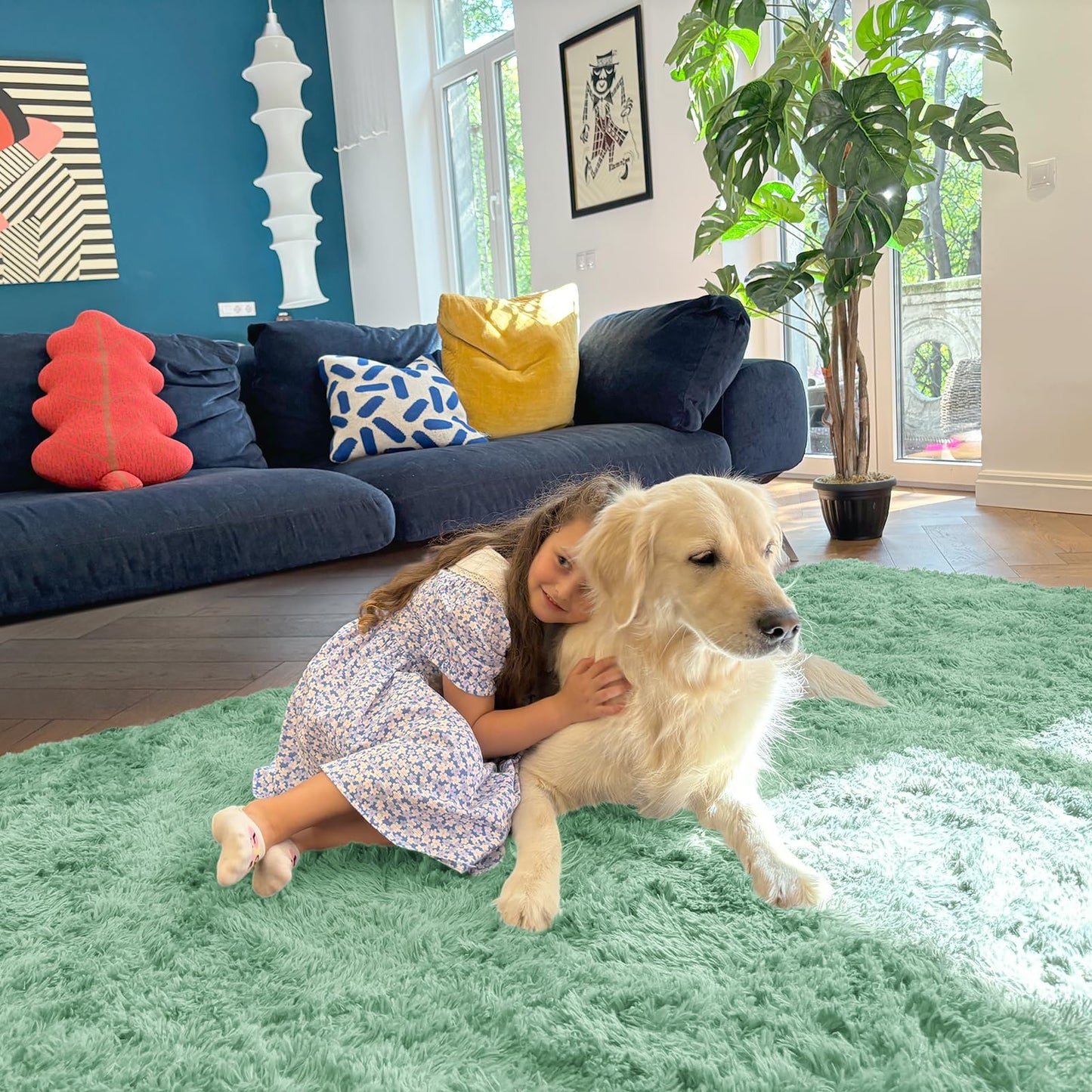 Mint Green Area Rugs