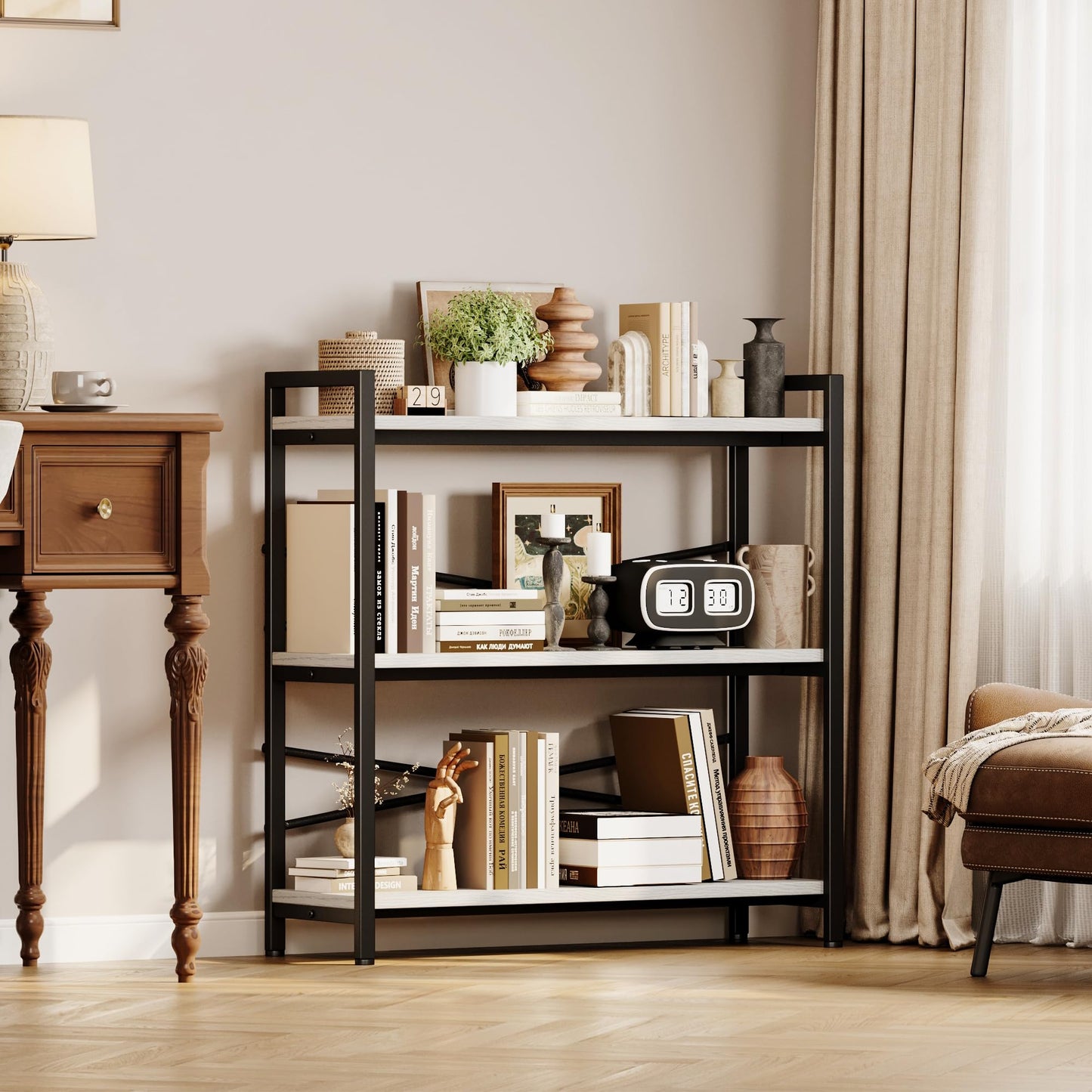 White Bookshelf