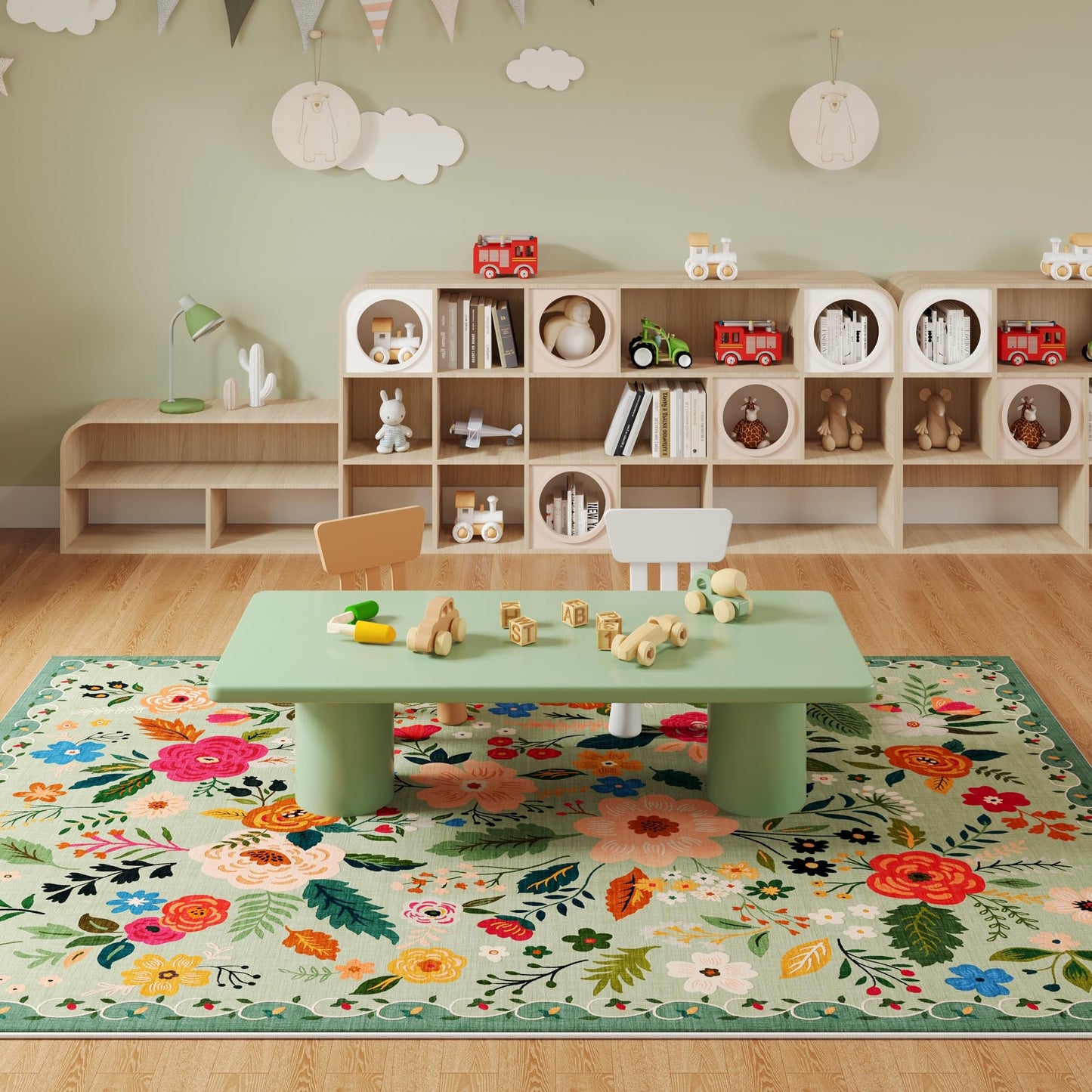Green Rugs