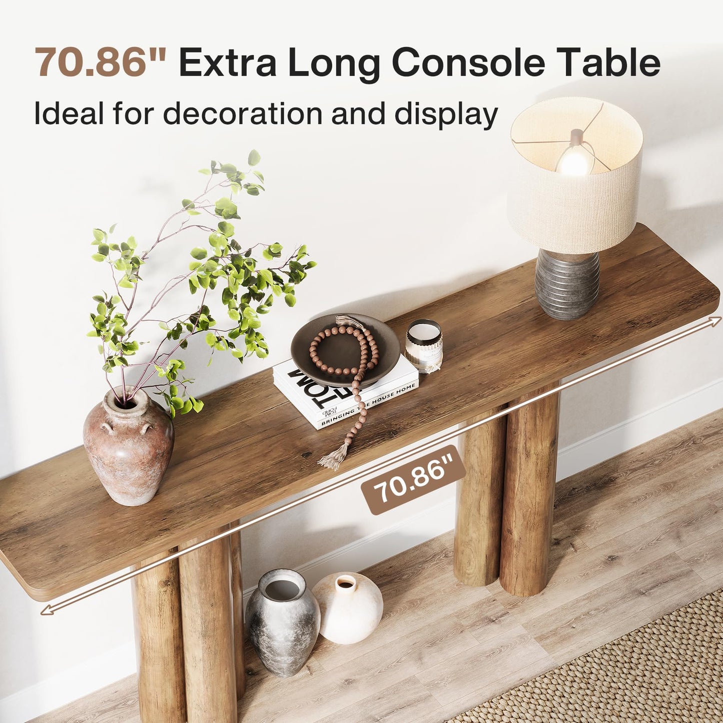 Farmhouse Sofa Console Table