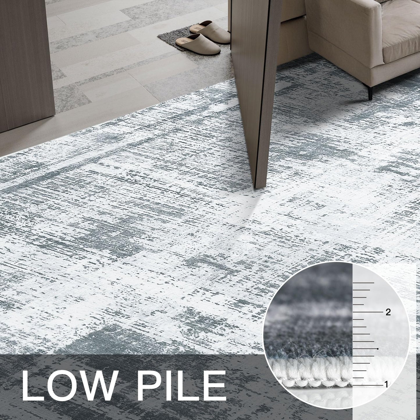Light Grey Area Rugs