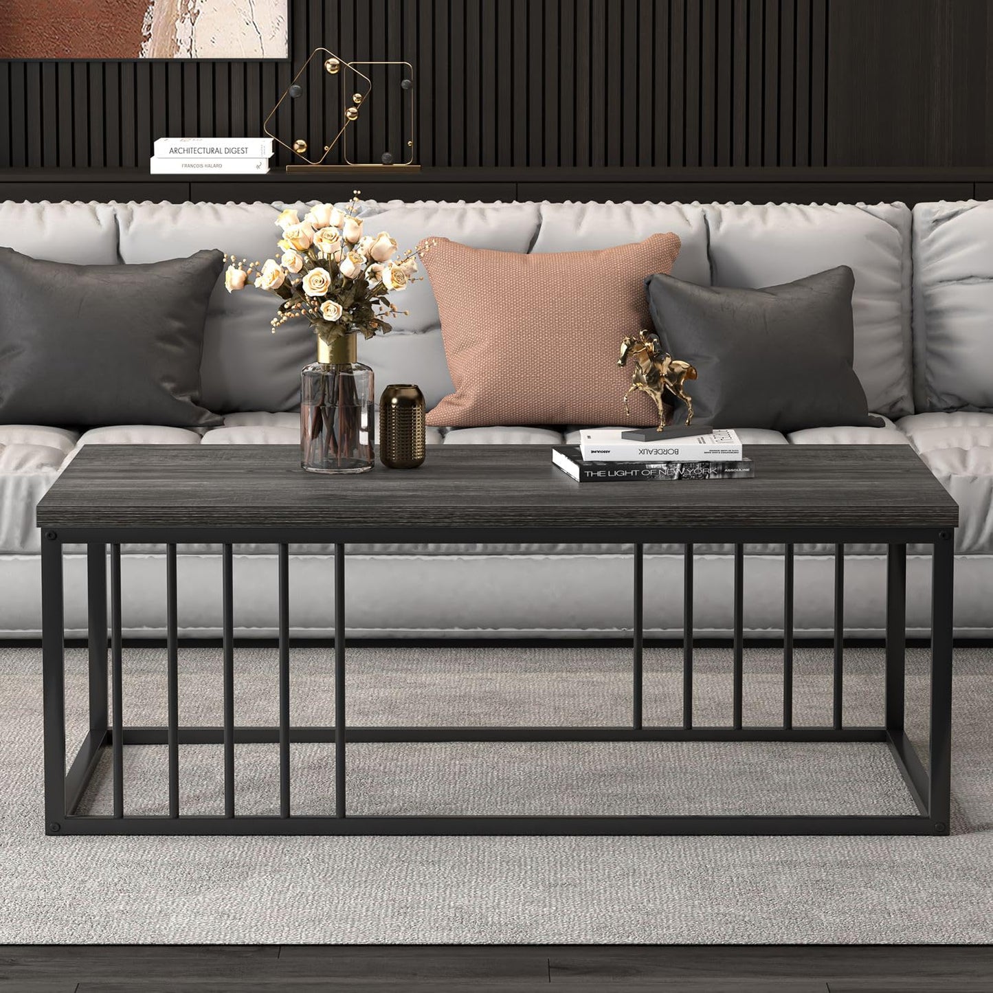 Dark Gray Coffee Table