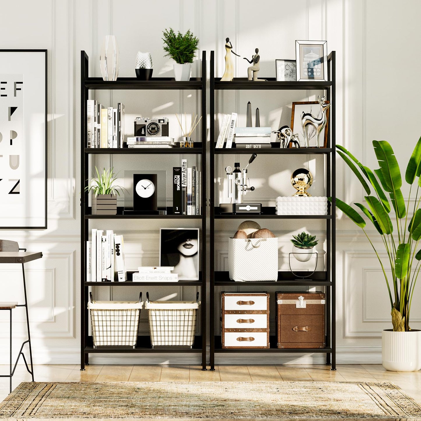 Black Bookshelf
