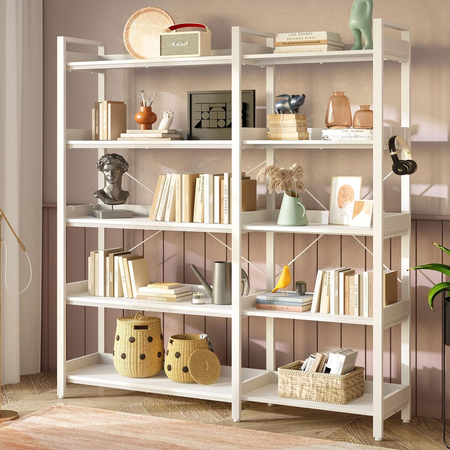 White Bookshelf